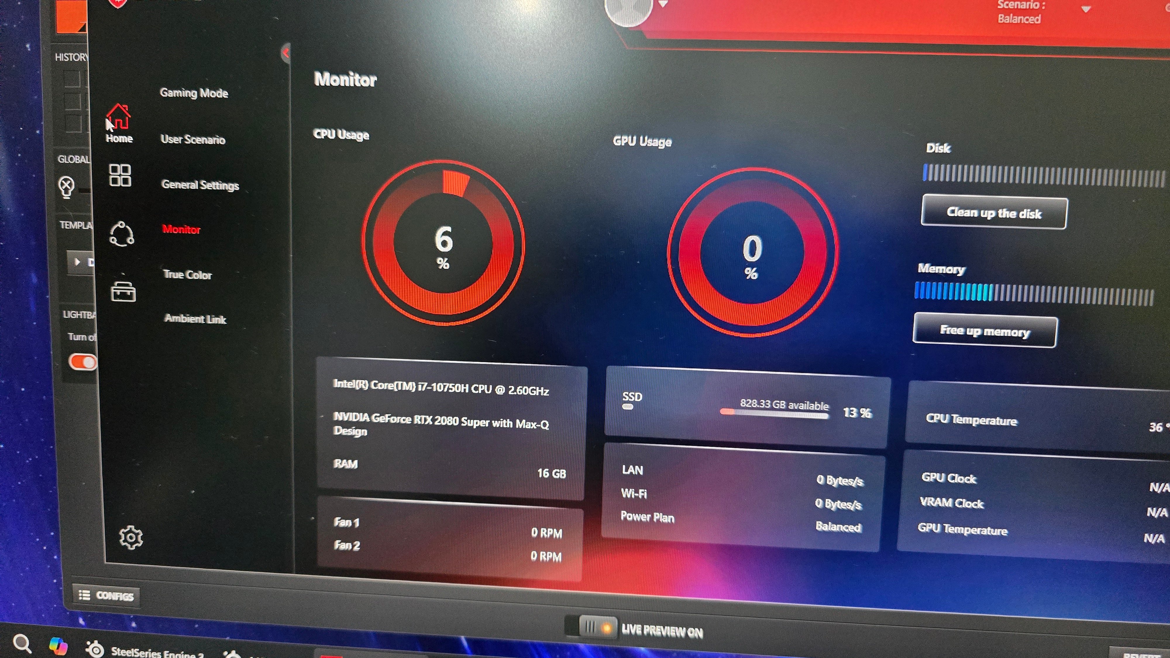 MSI GL66 2080 RTX Super - Image 5