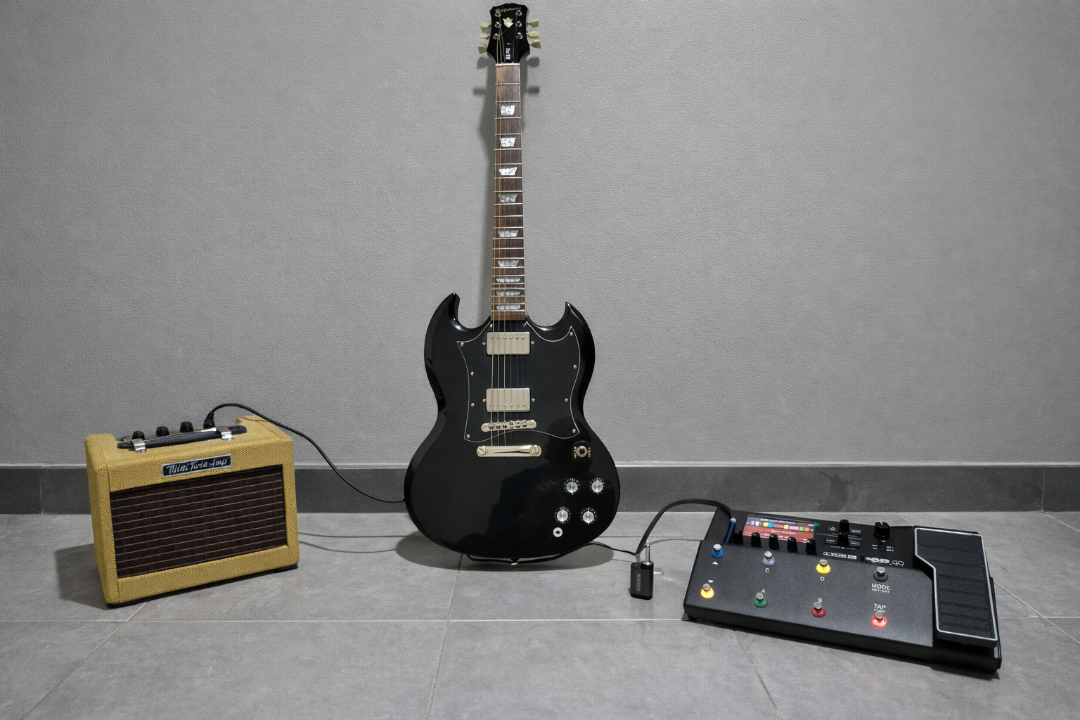 🔥 Ultra Bundle: Epiphone SG PRO + Line 6 FX + Fender Amp & LOTS More! - Image 1
