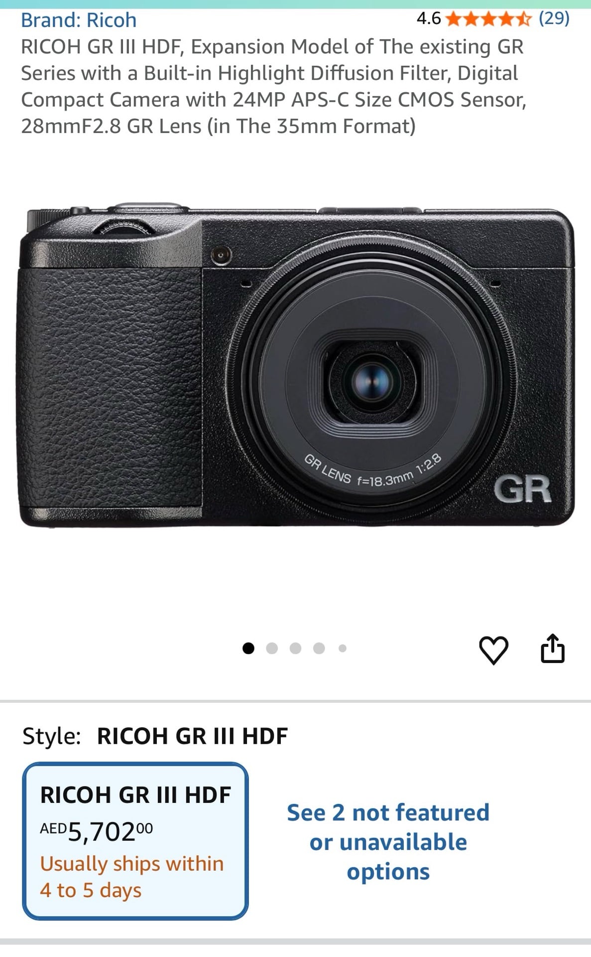 Ricoh Griii HDF - Image 4