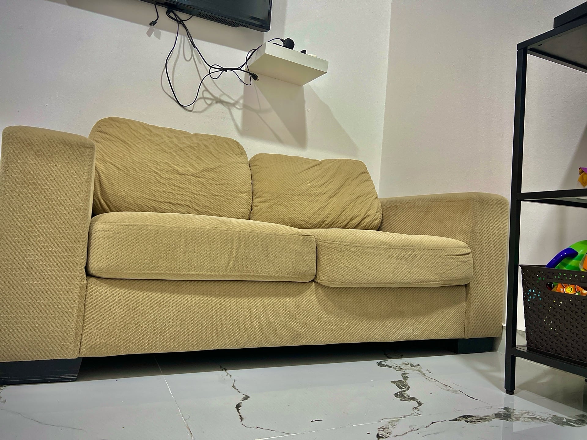 🛋️ 2 Seater Sofa – Only QAR 50! 🛋️ - Image 1