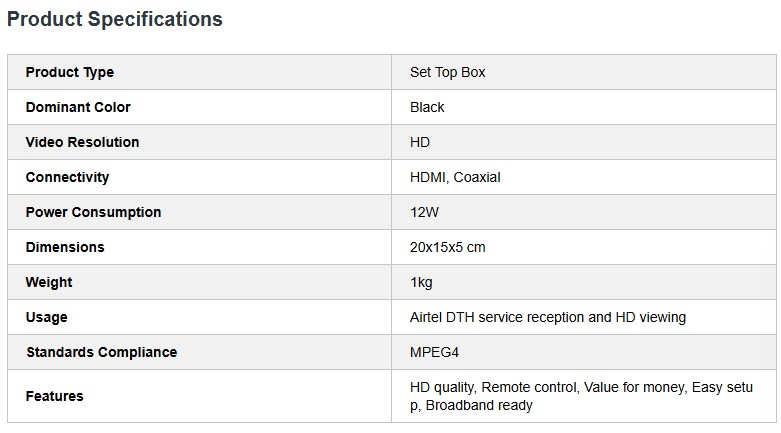 Airtel DTH Set Top Box with Outdoor dish in Al Khor - Image 3