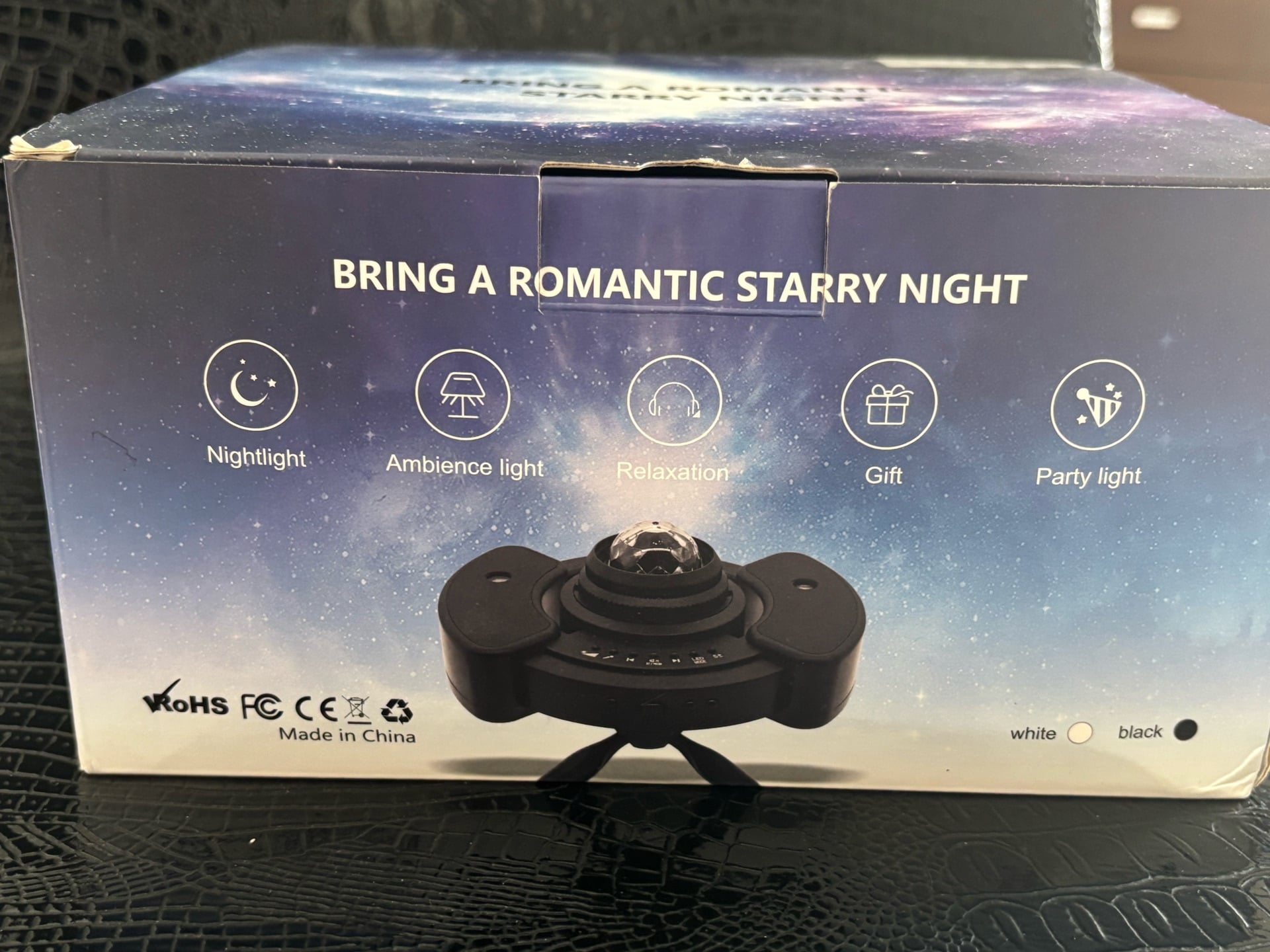 Galaxy light/starlight projector with built in speaker and remote control  - Image 6