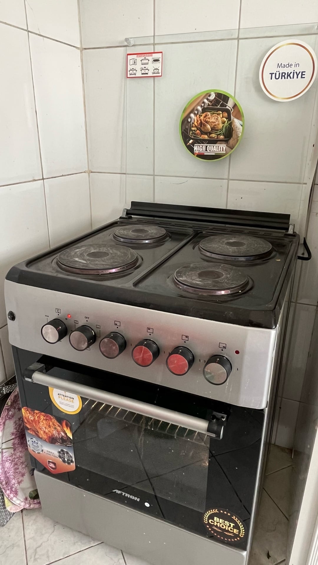 Aftron Electric Cooker - Like New (Only 5 Months Old) - Image 2