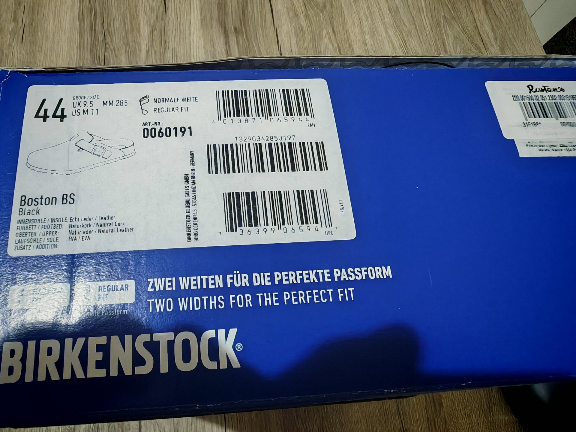 BIRKENSTOCK BOSTON.SIZE 44  - Image 2