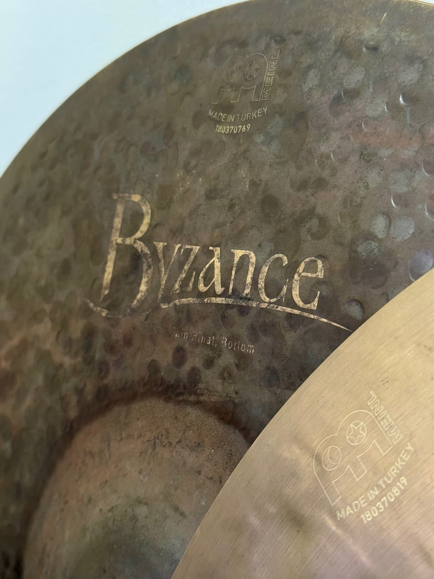 15” Meinl Byzance Jazz Thin Hihats - Image 8