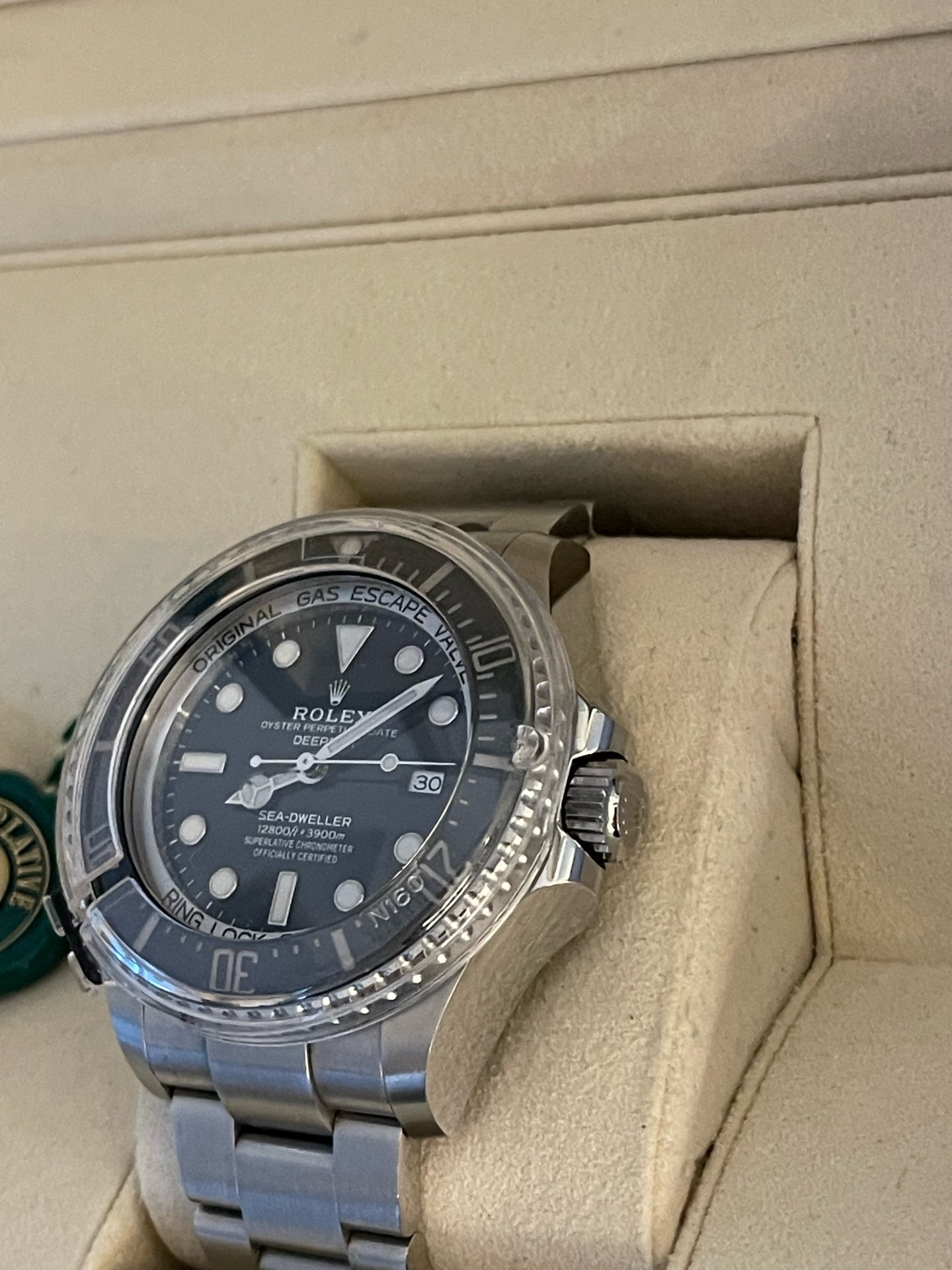 Rolex deepsea 2019 ref 126660 black. No scratches or use of wear. Like new - Image 2