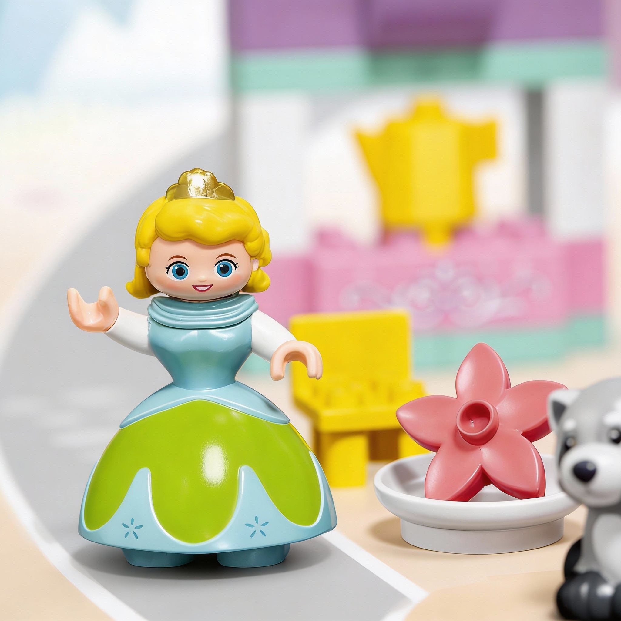 Princess castle building blocks set - Image 4