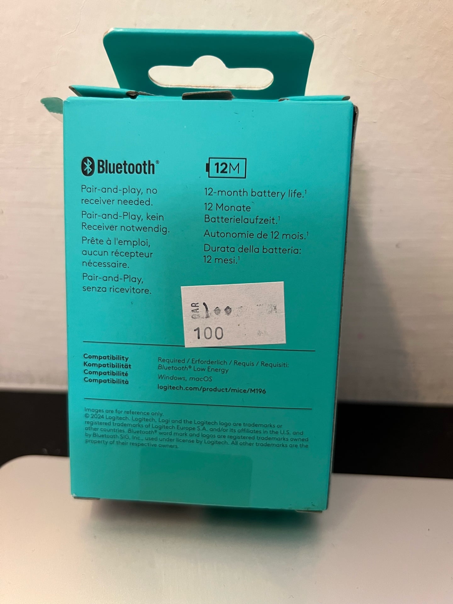 LOGI MOUSE BLUETOOTH 40qr only (best for macbook) - Image 2