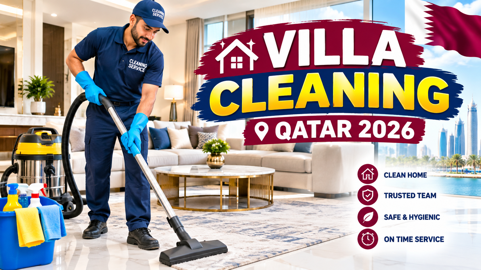 I will do all clean service In Qatar - Cleaning & Hospitality