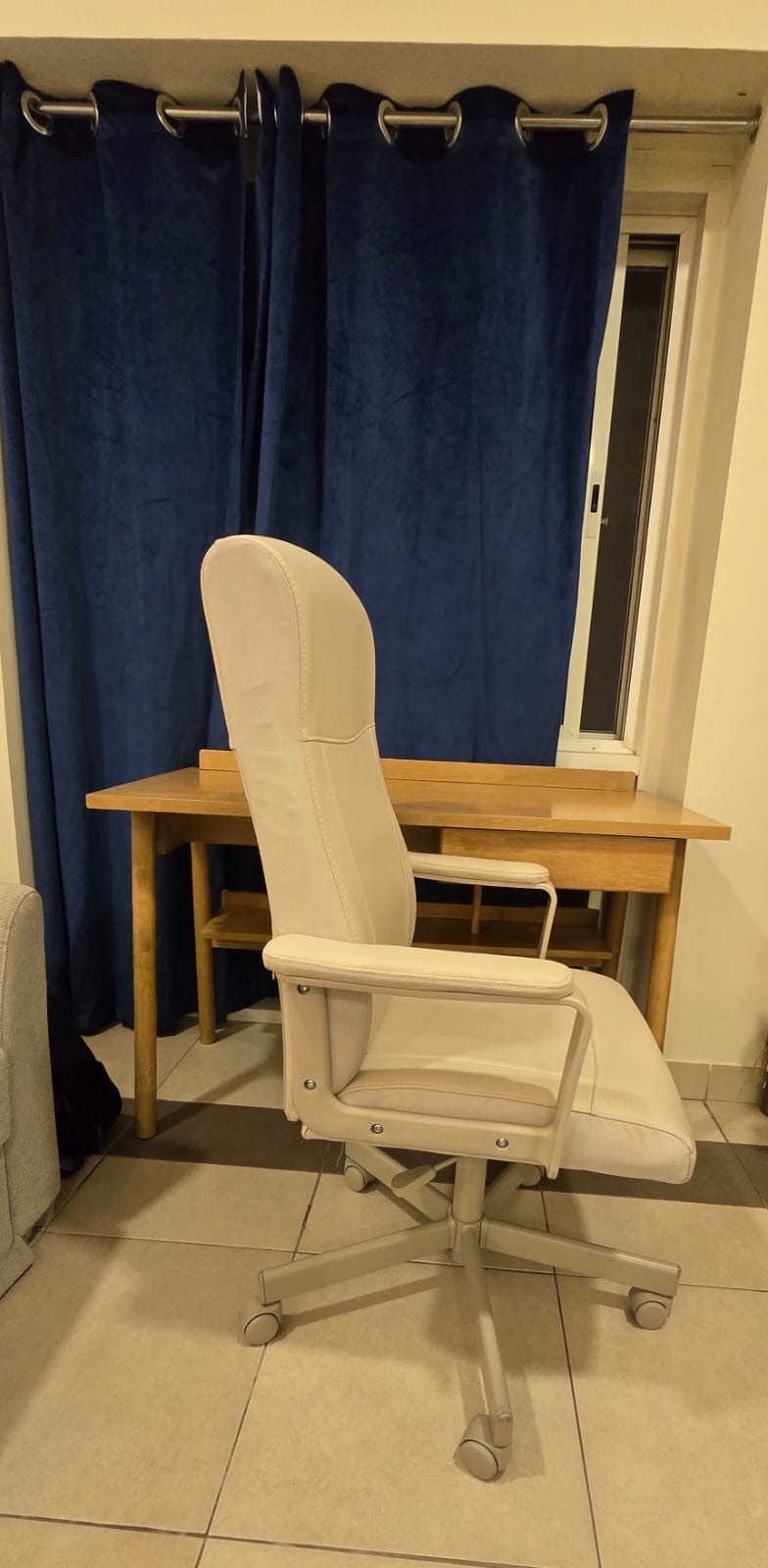 For Sale – Office Desk (Home Centre) with Leather Chair (IKEA) - Image 4