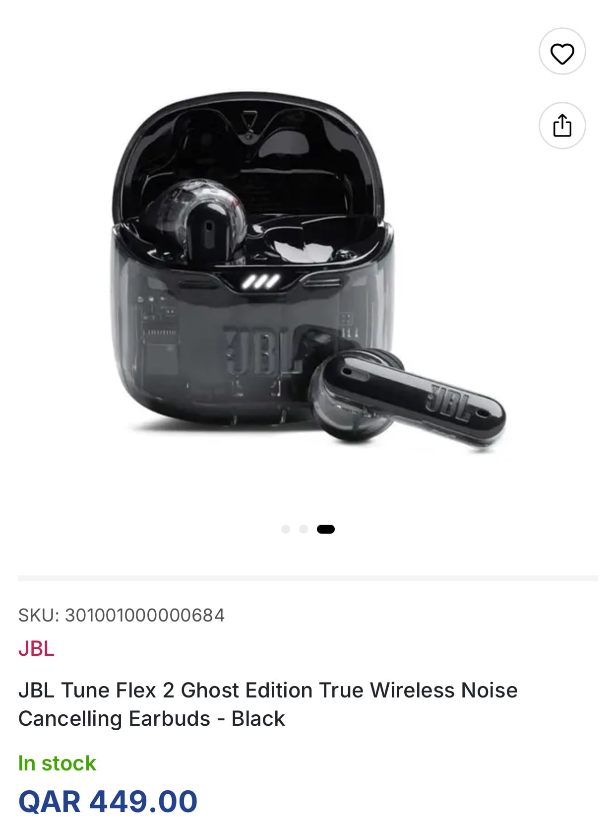 JBL Tune Flex 2 – Ghost Edition - Image 4