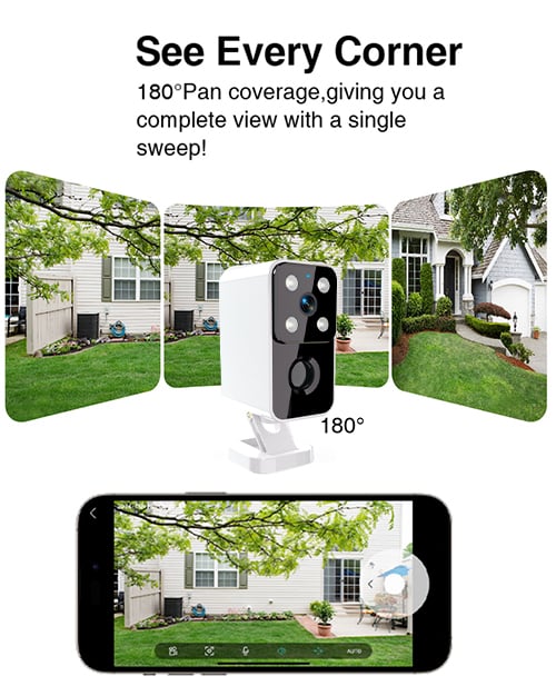 Secuview Wireless IP Outdoor Weatherproof Security Battery Camera - Image 2