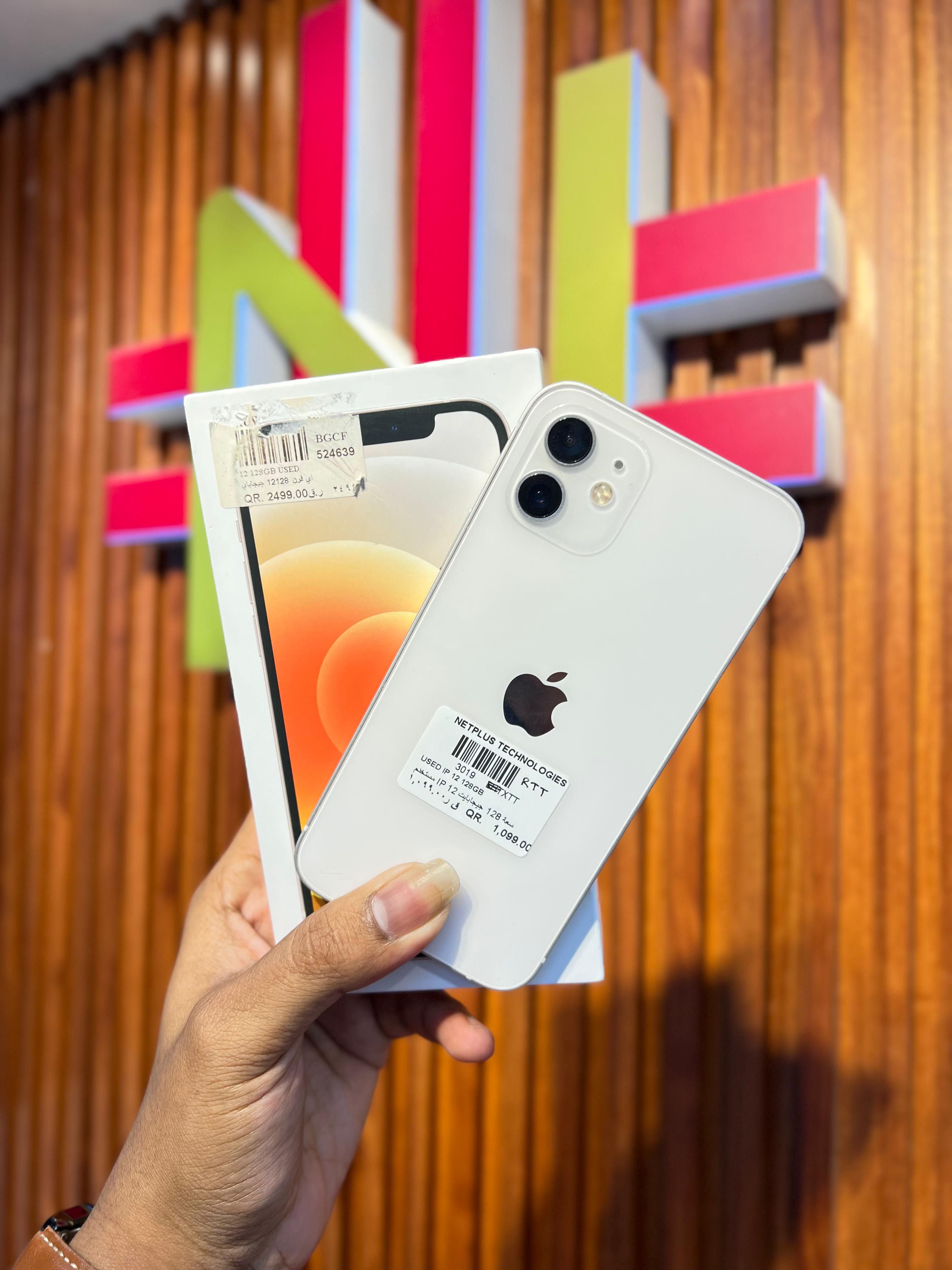 IPHONE 12 128GB 89% With Box - Image 1