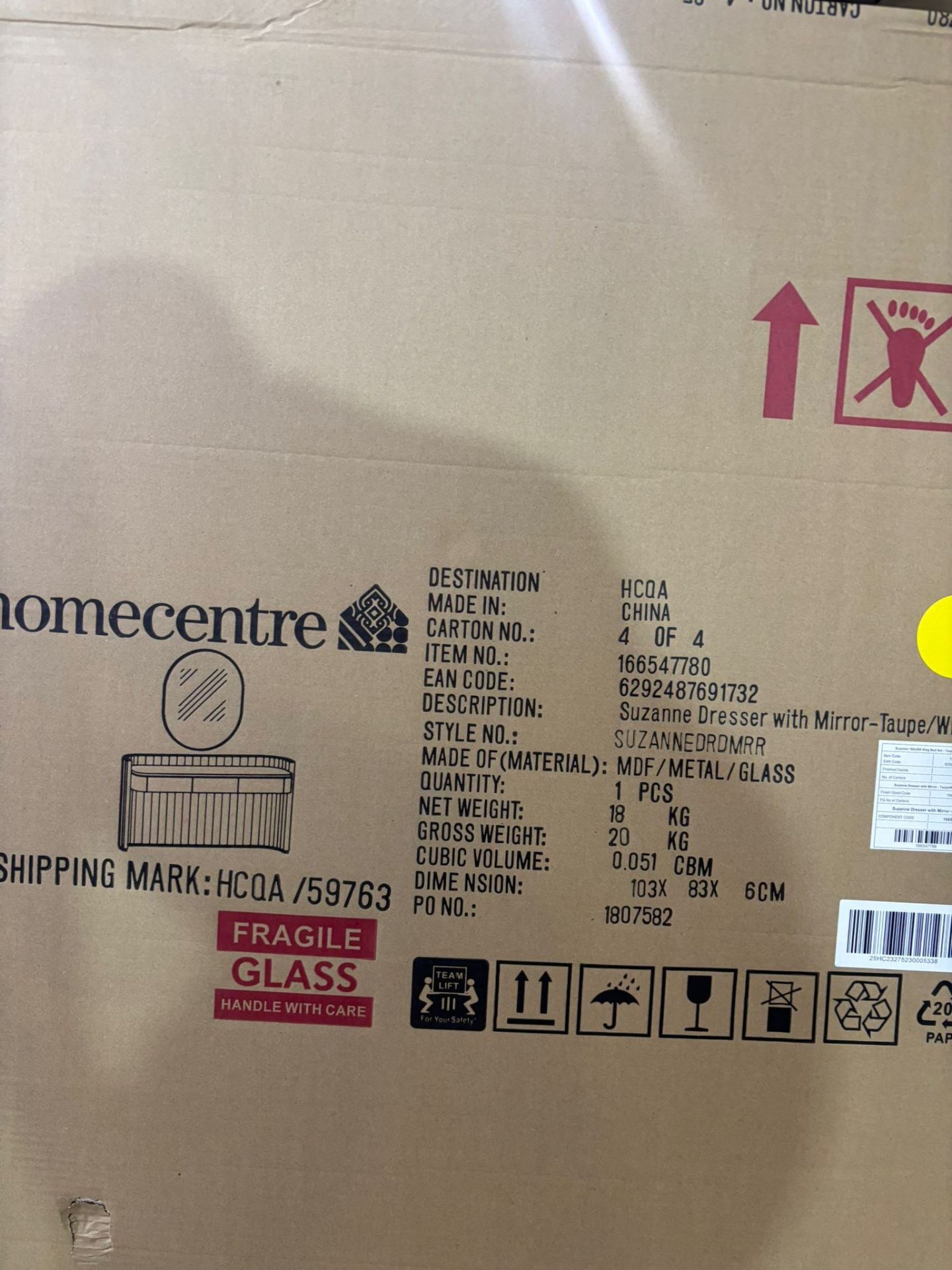 Brand New Home Centre Bed Set For Sale - Image 8
