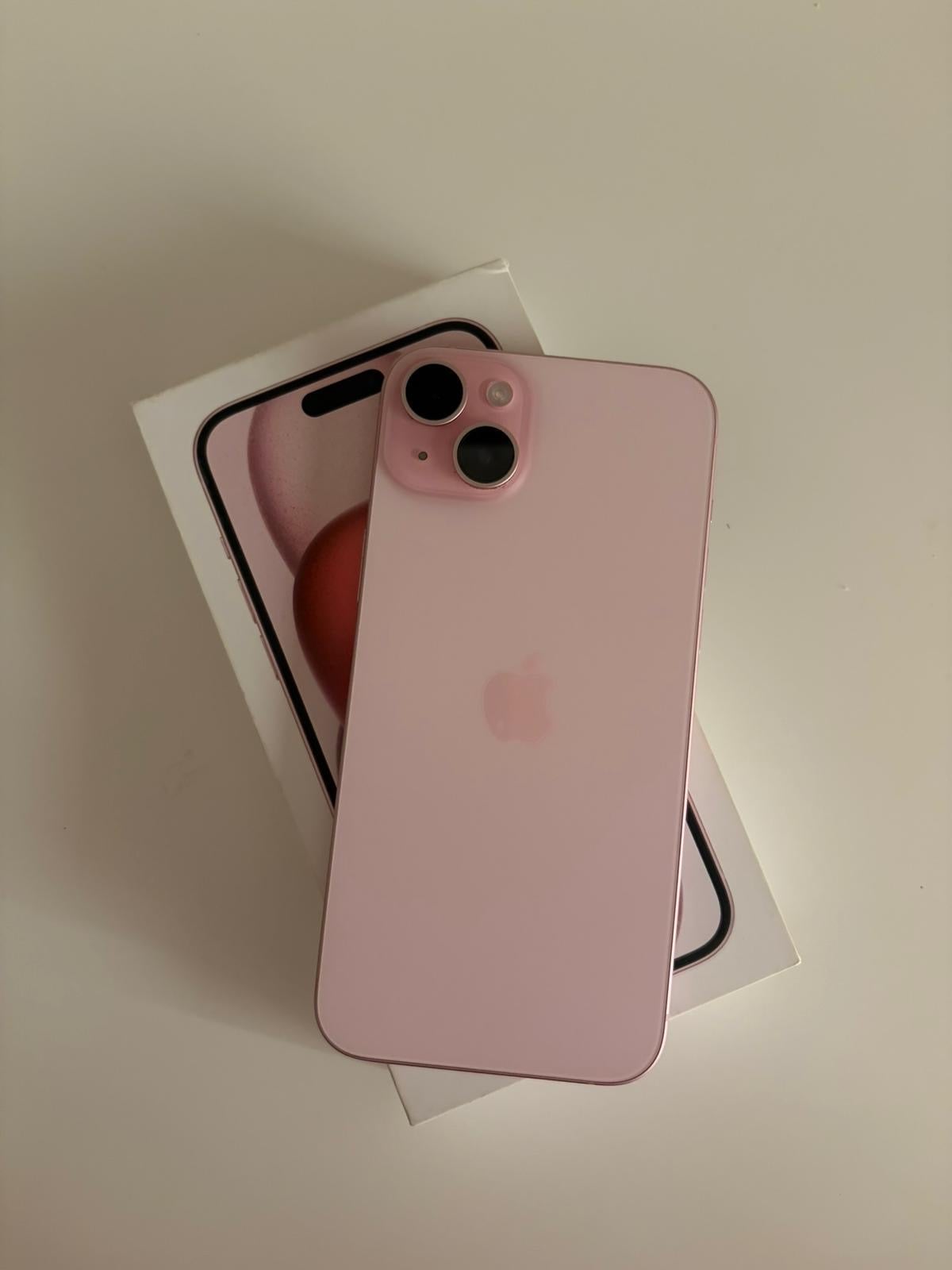 Iphone 15 plus 128GB pink (like new) - Image 1