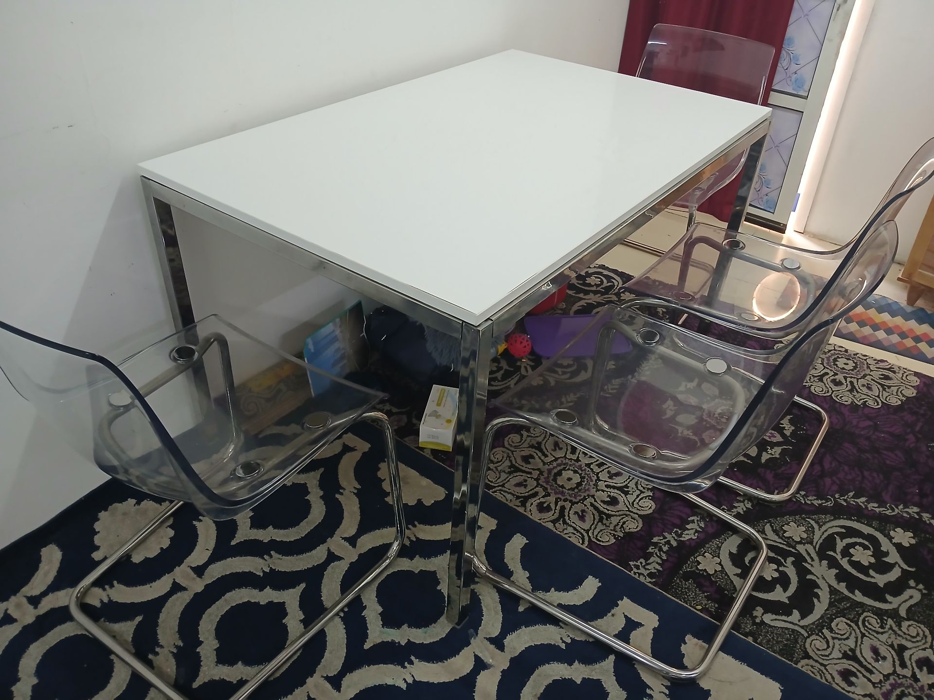 Dinning table and chairs for sale in good condition  - Image 6