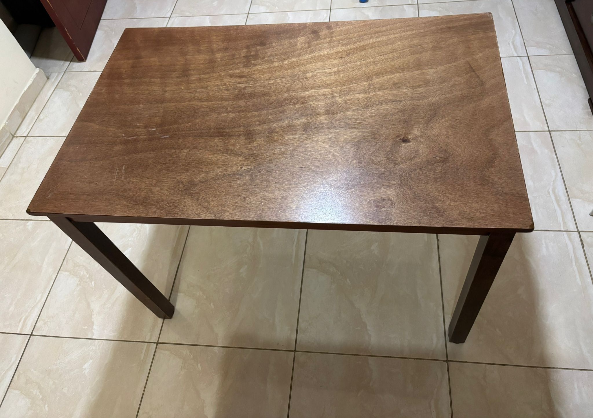Dining table, chairs and single seat sofa - Image 1