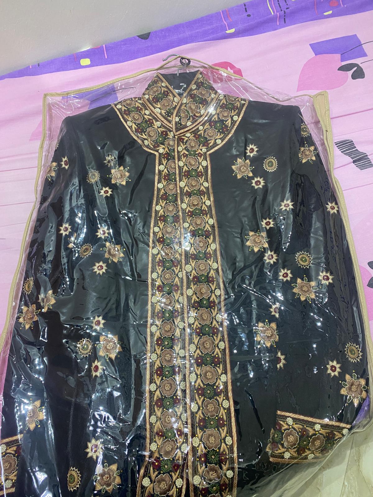 Black Sherwani - Image 4