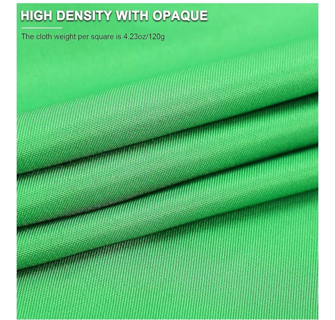 Aimosen 10 X 8 FT Green Screen Backdrop for Photography,from Amazon. No stand - Image 8