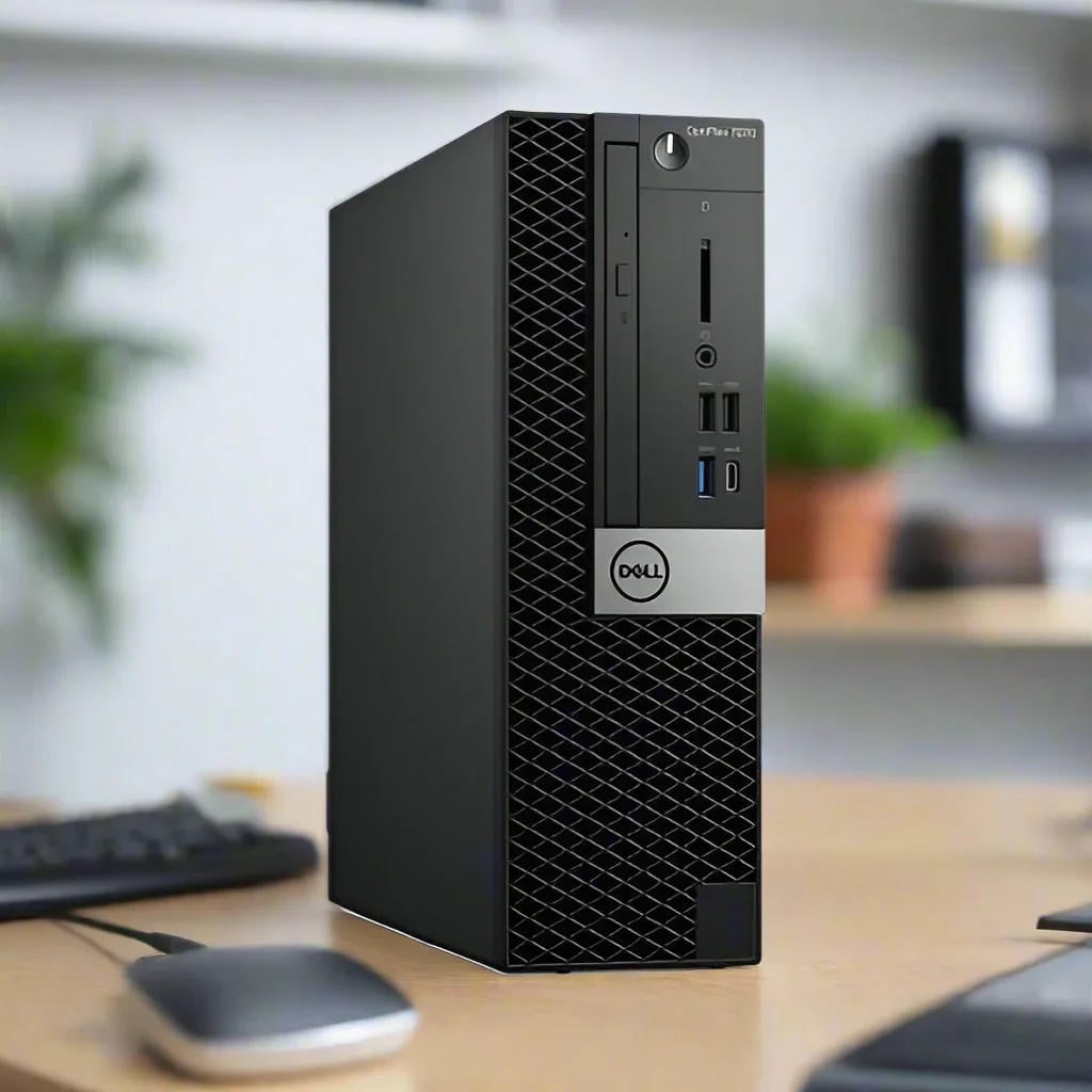 Dell i7 PC full set with 24" monitor Ready for Online work for sale - Image 3