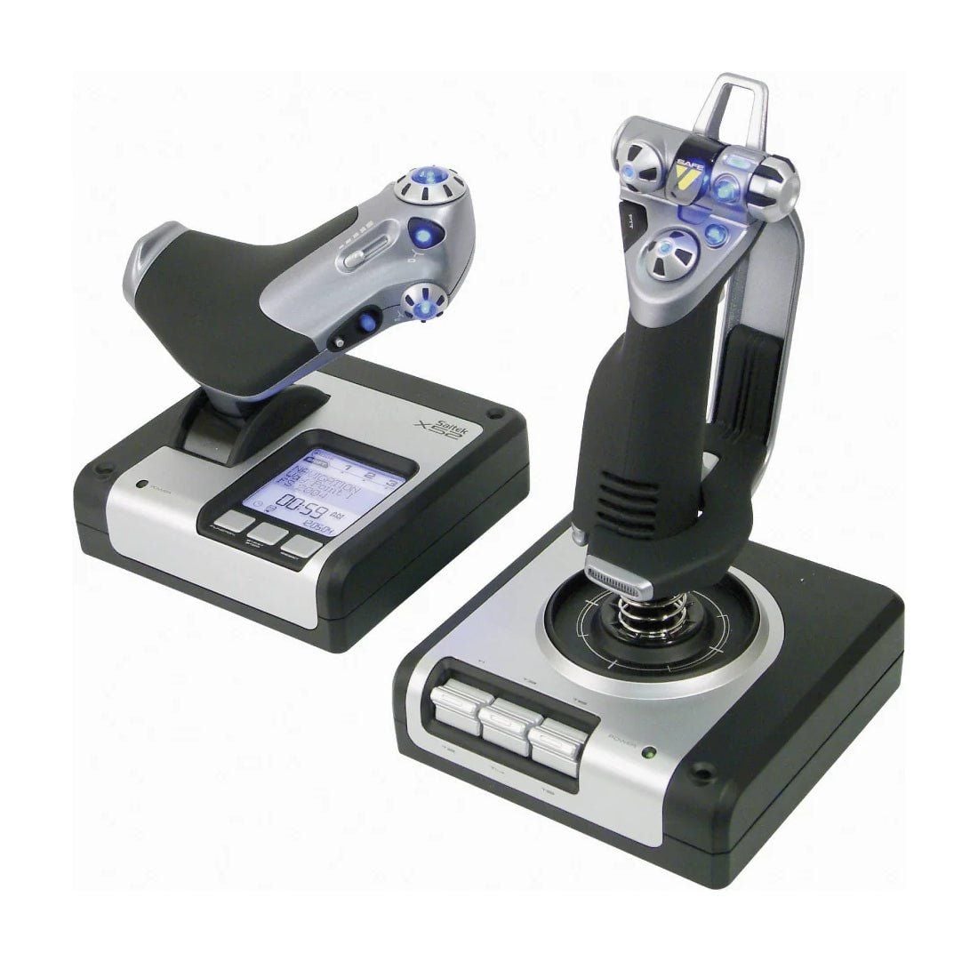 Logitech Gaming Saitek X52 Hotas Flight Control System - Image 1