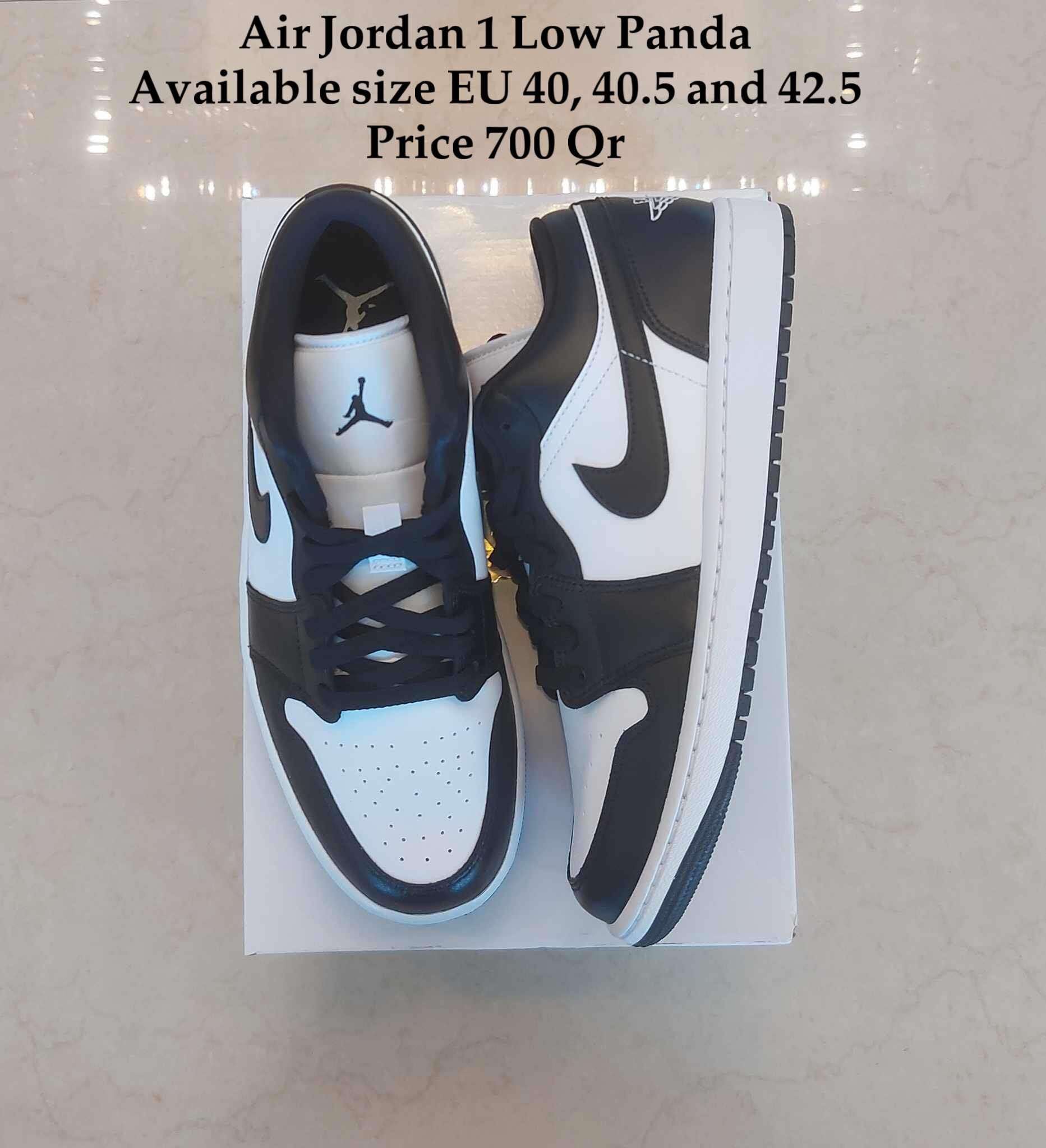 Air Jordan 1 Low Panda  and Nike dunk low panda - Image 4