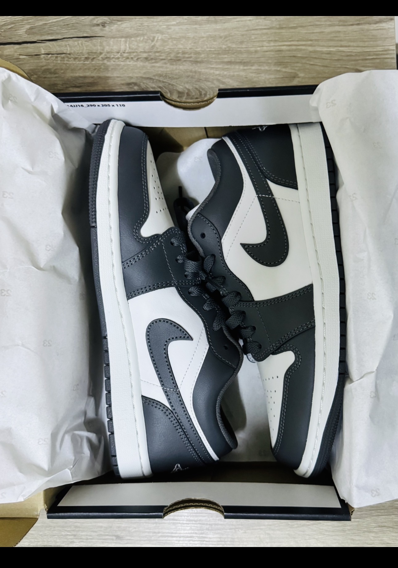 Nike Air Jordan 1 Low - Iron Grey - Image 3