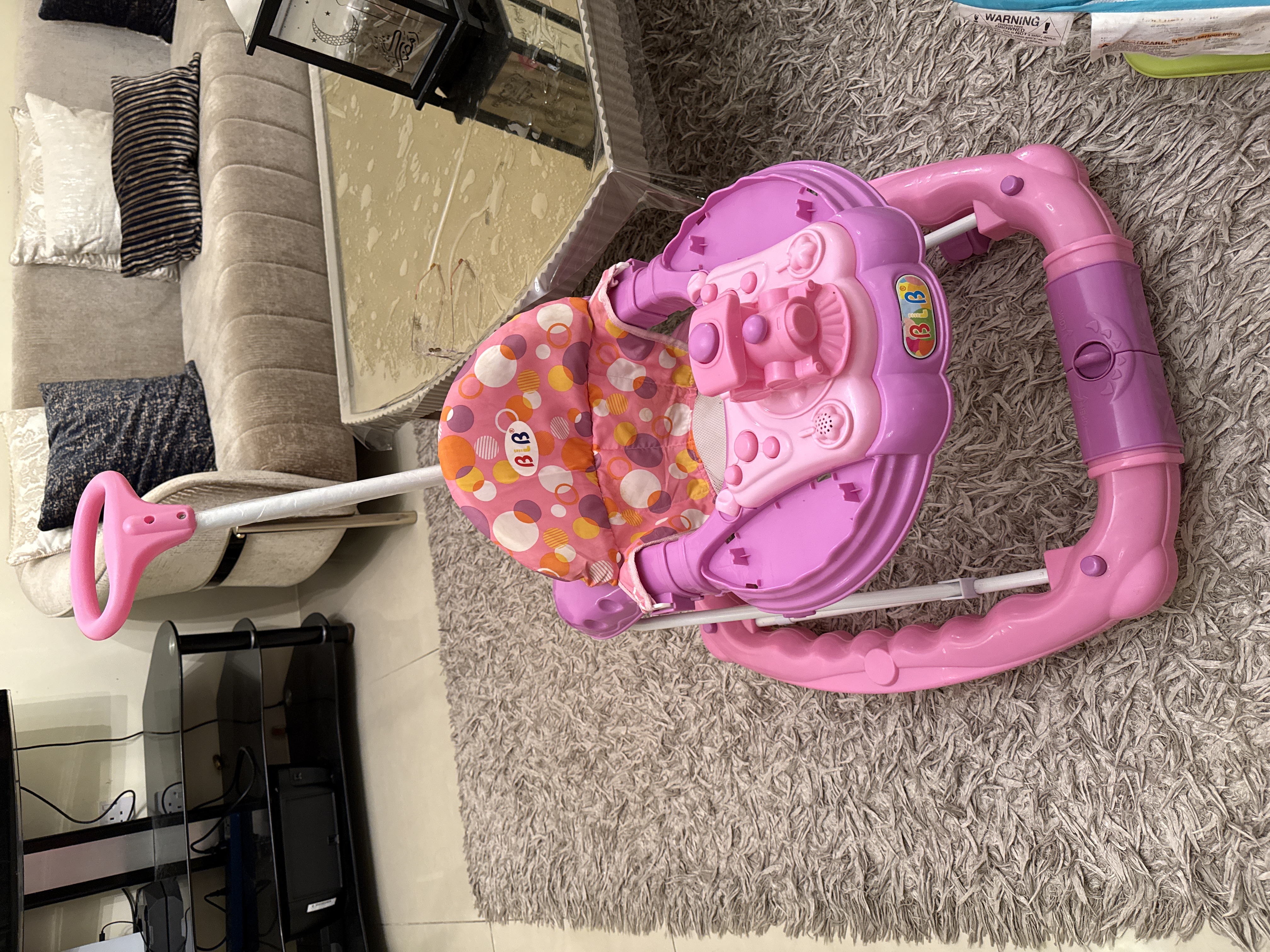 Infant Bath seat (Summer brand ) Walker (BLB)for sale - Image 6