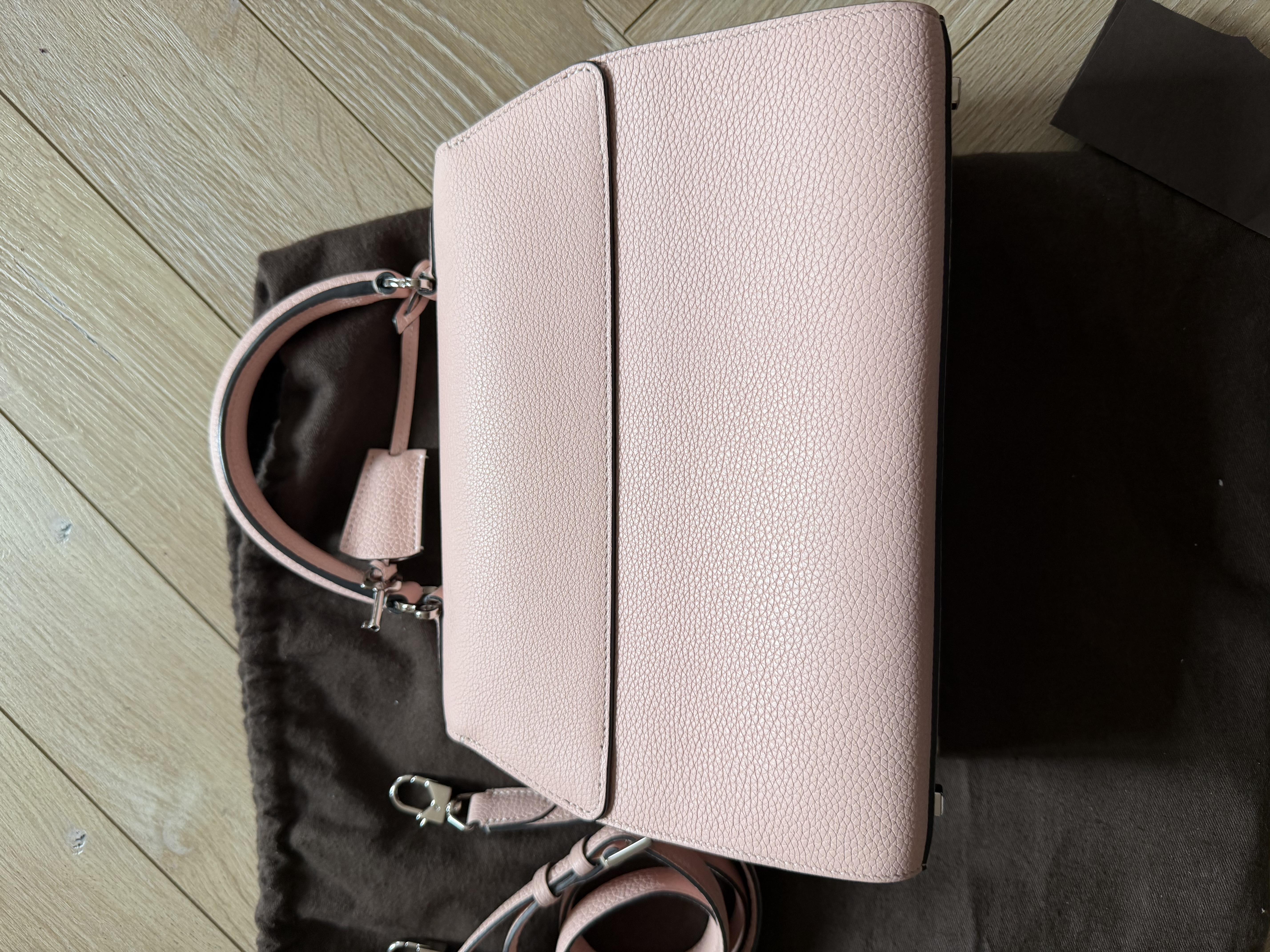 Luxury Bag Moynat Paris Rejane Blush PM - Image 2