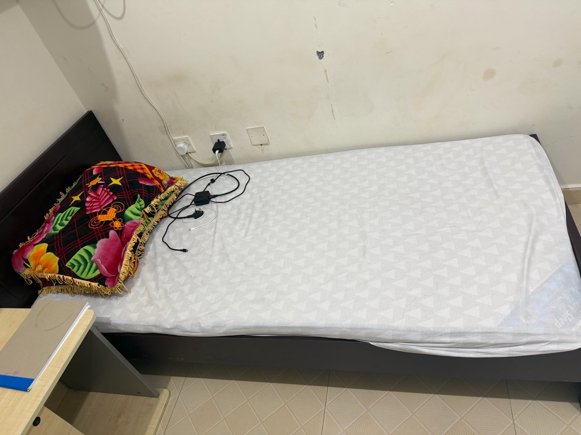 Bed wooden bed - Image 3