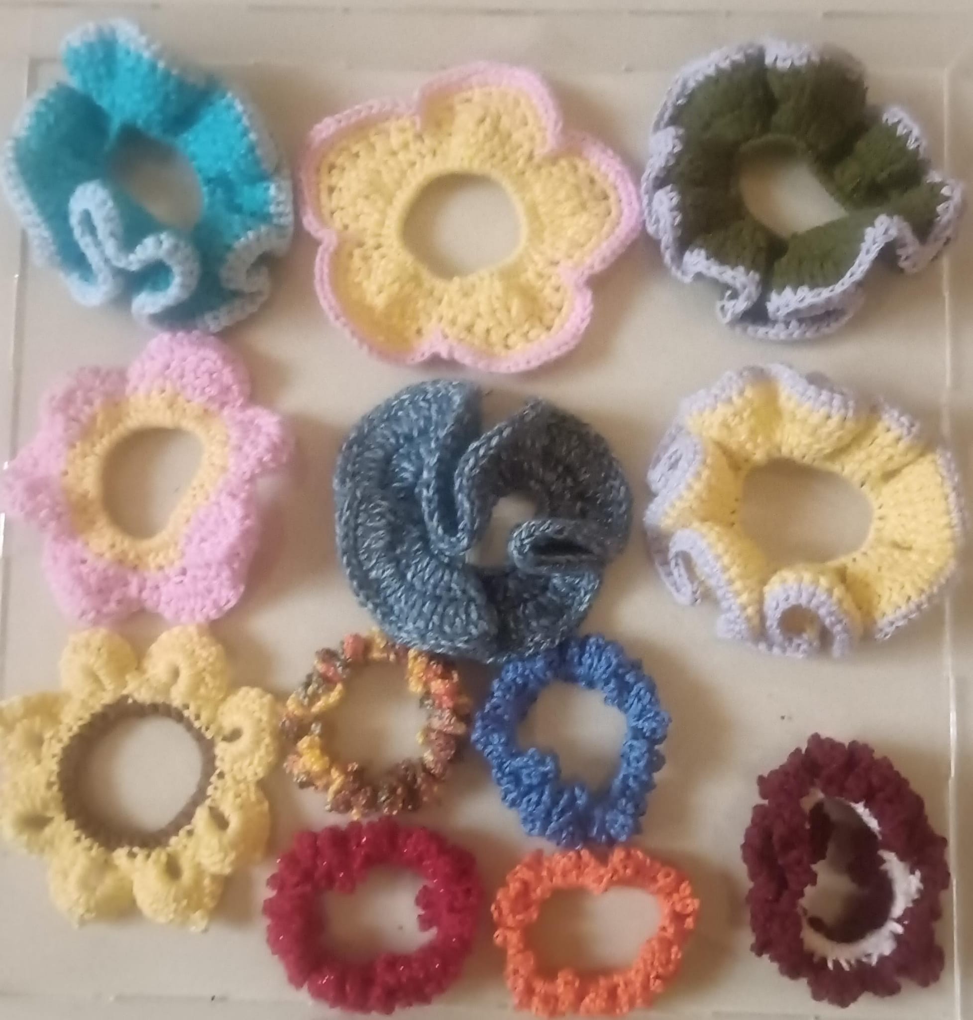 Hand made hair accessories/hair clip, hair bobble, scrunchies - Image 2