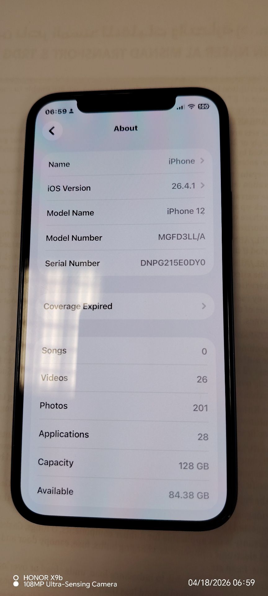 Iphone 12 128gb - Image 1