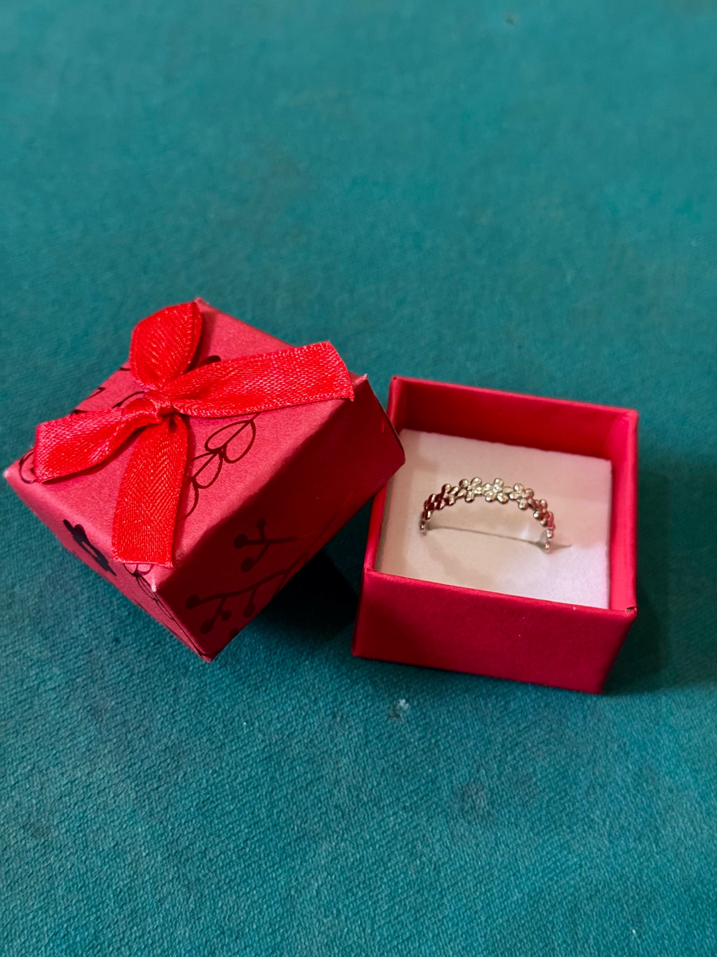 925 Sterling Silver Flower Ring for Women - Image 3