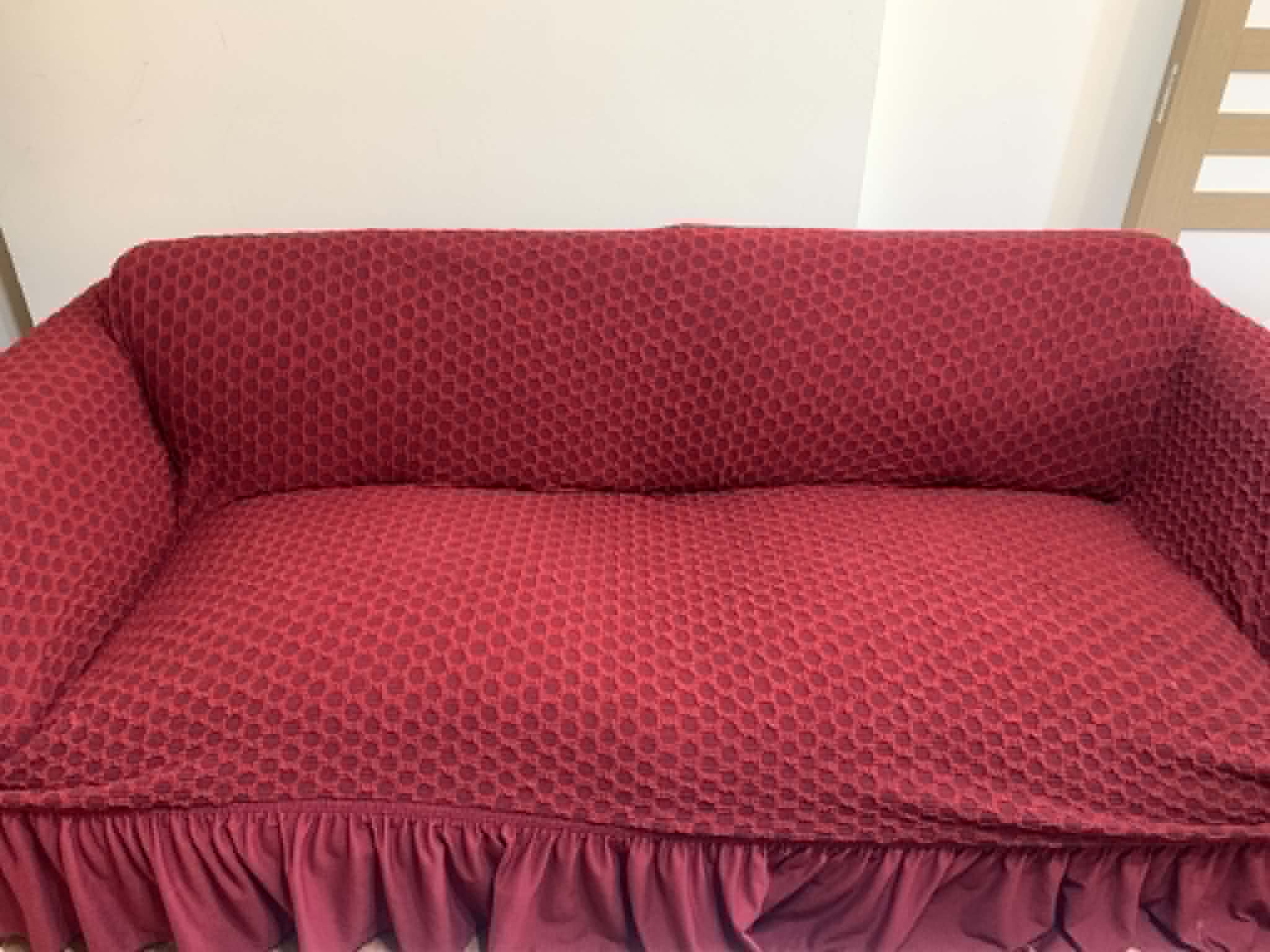 SOFA 1PC. NEAT  & CLEAN With COVER - Image 3