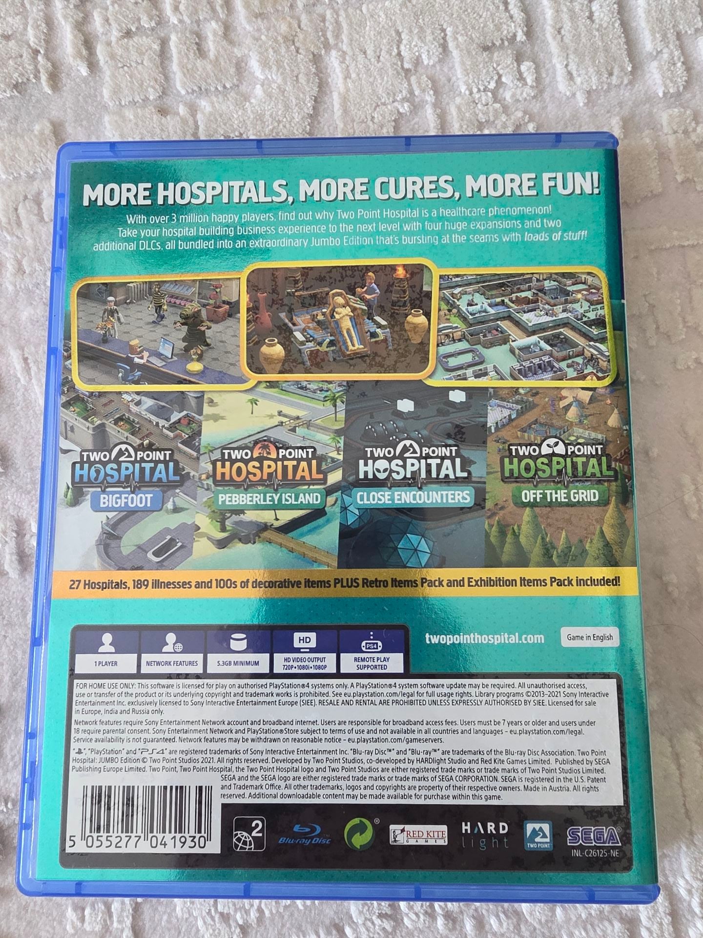 Two point hospital jumbo edition PS4 disc - Image 2
