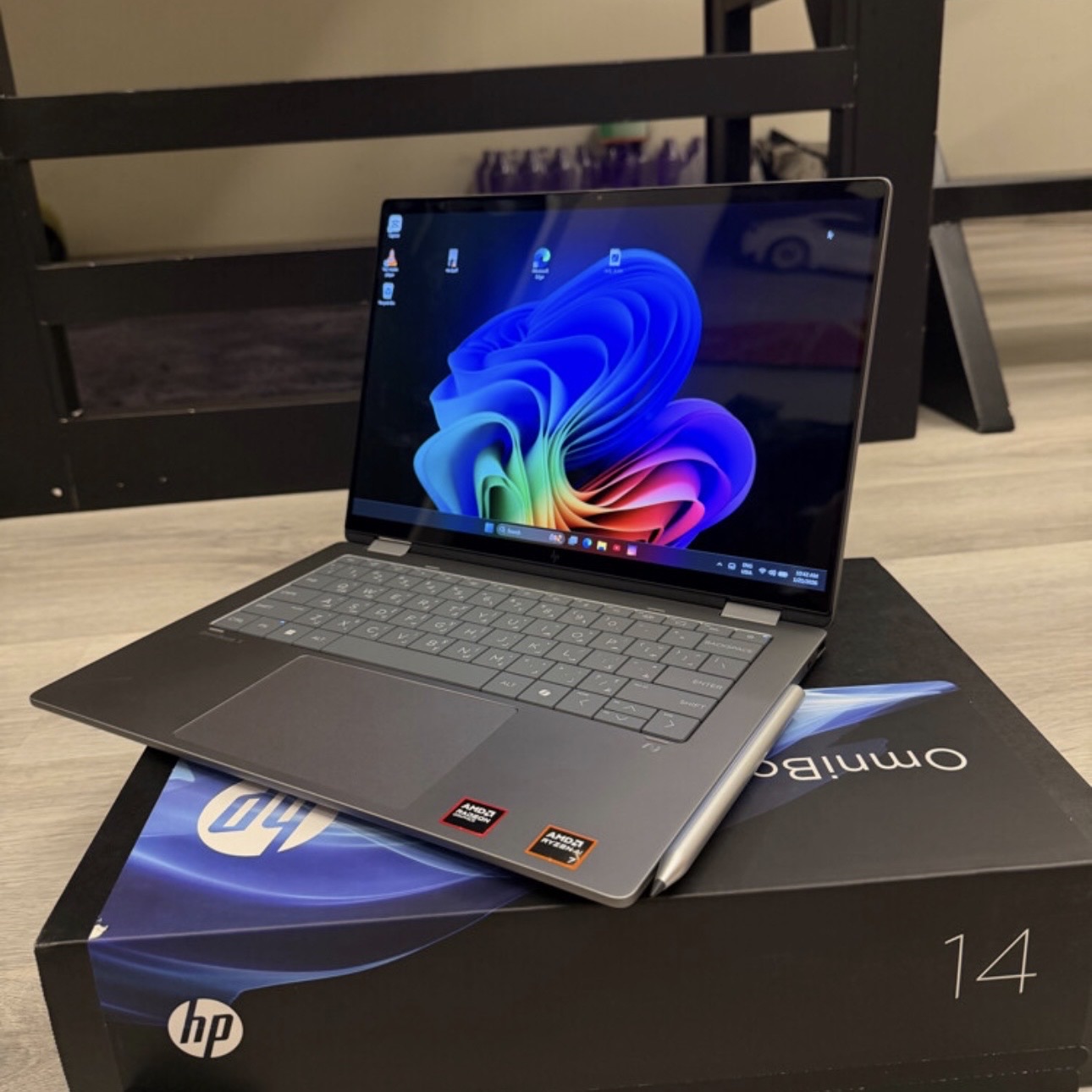 1 Day Used | HP OmniBook | Premium Ai Laptop | bill from Jarir - Image 2