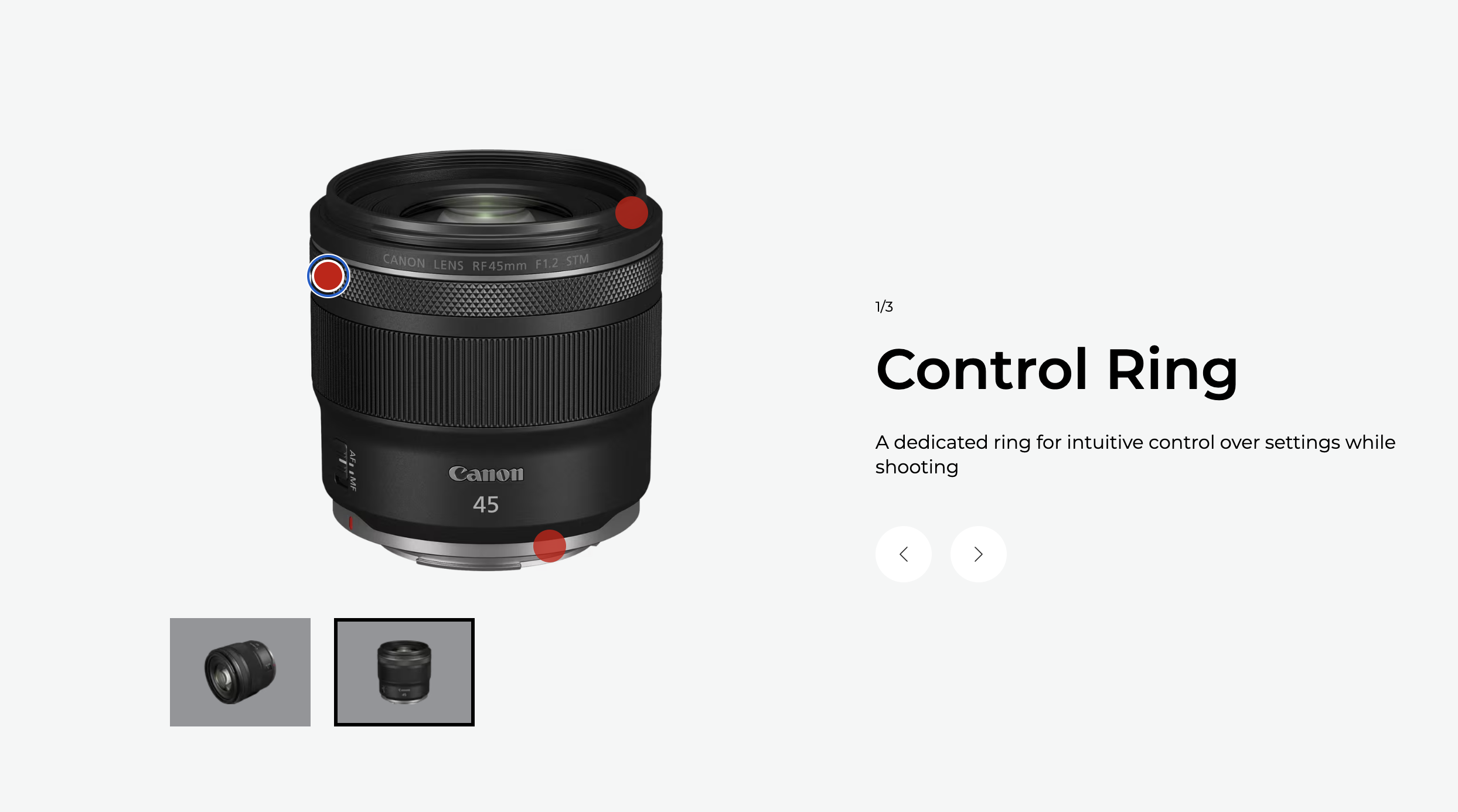 Canon RF45mm f/1.2 STM Lens - Image 2
