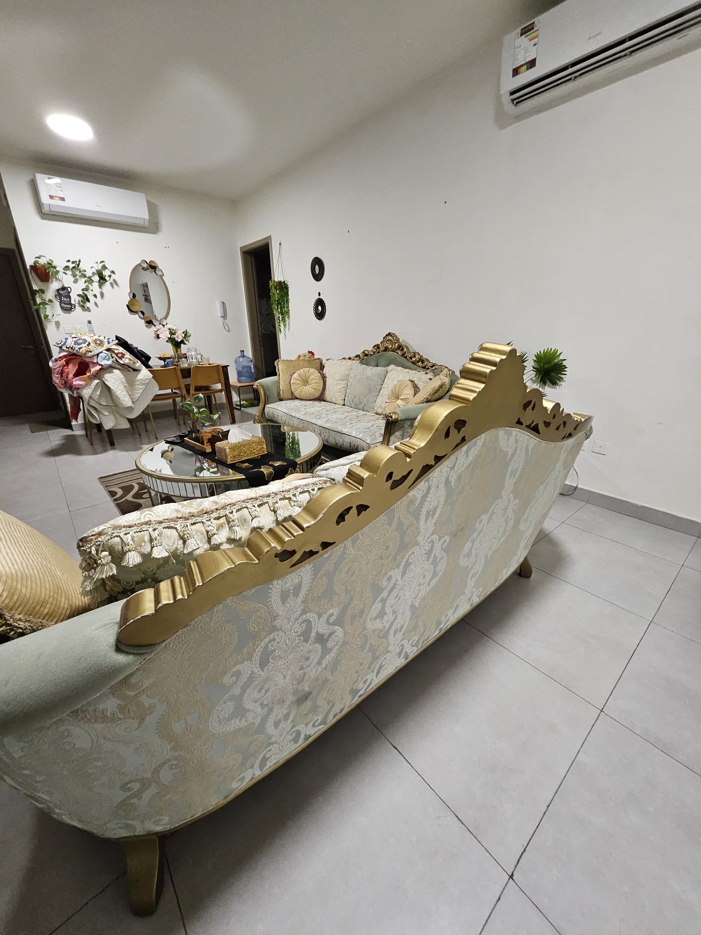 URGENT SALE: 2 pcs 3 Seater luxury Fabric Sofa - Image 4