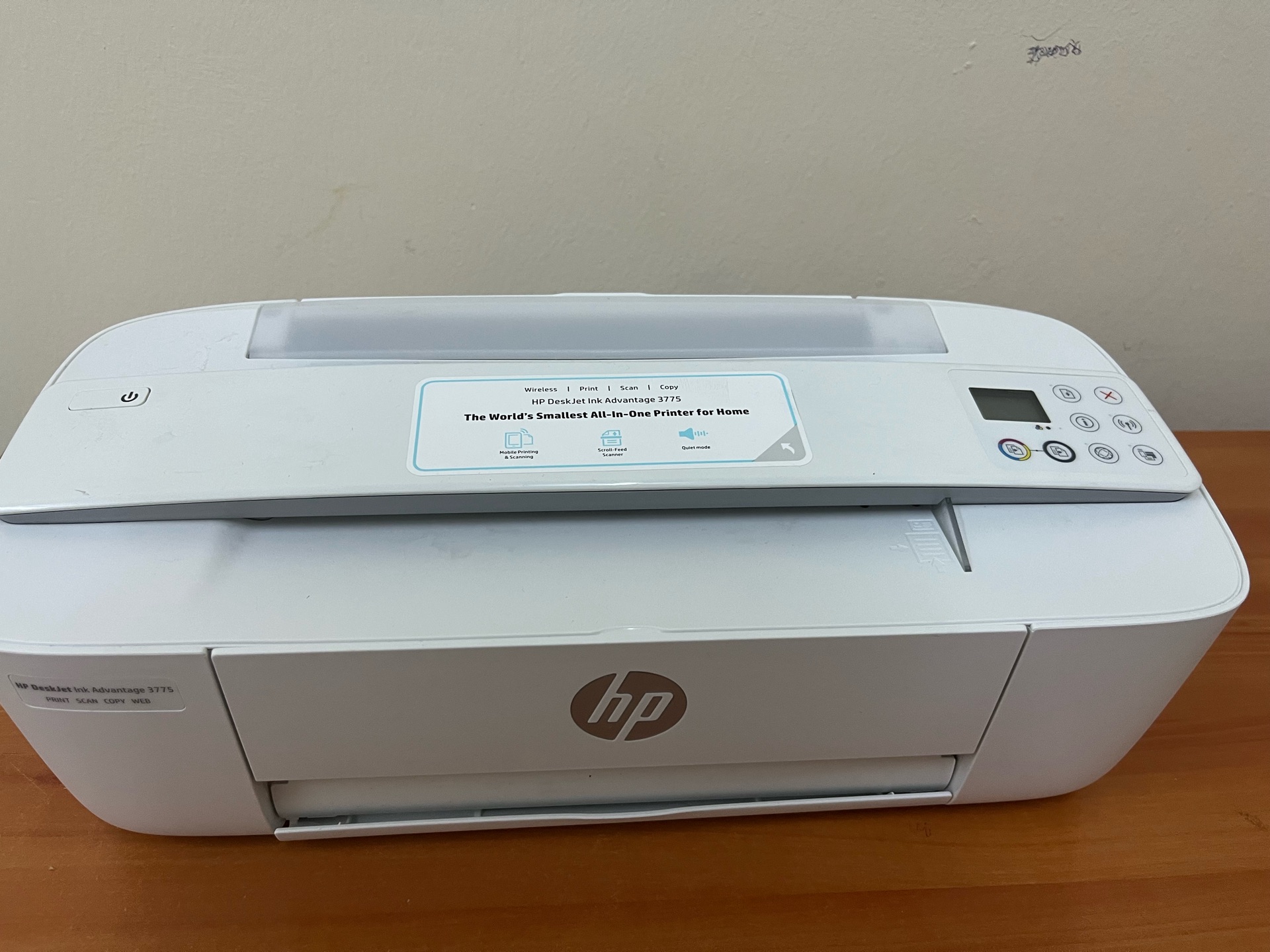 طابعة لاسلكية - HP Deskjet Ink Advantage 3775 - Image 1