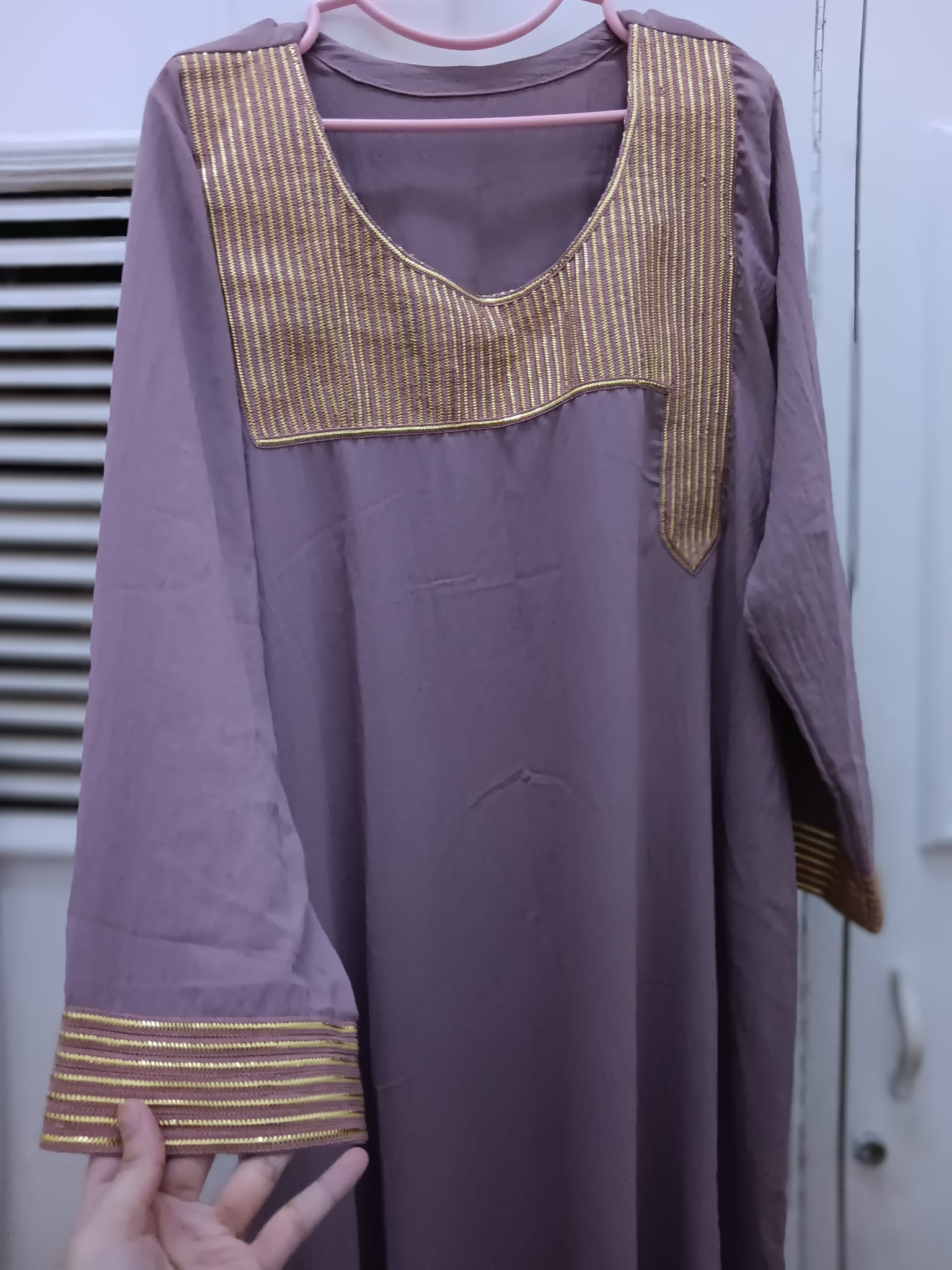 Jalabiya Abaya Prayer Dress with skirt - Image 2