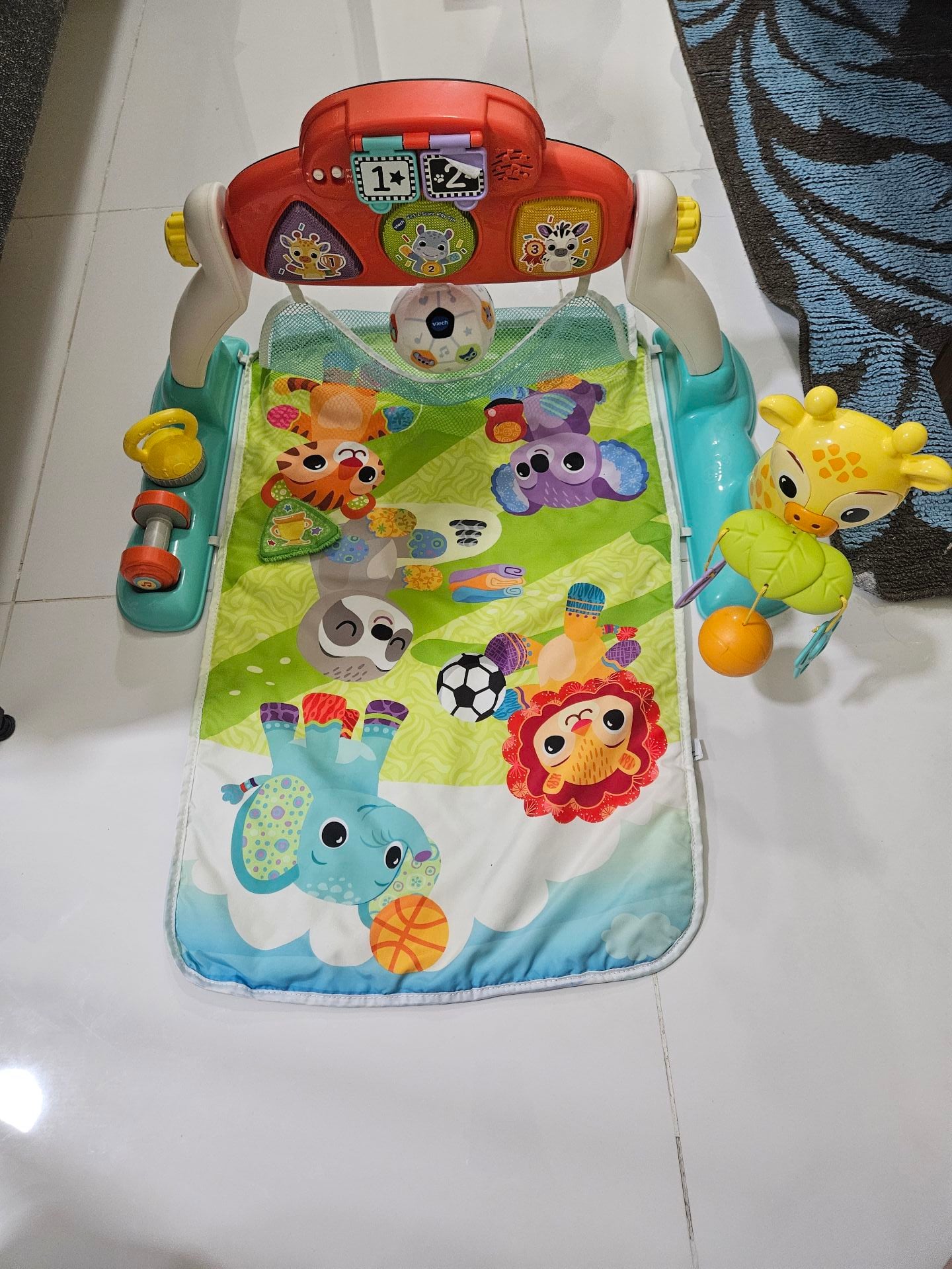 V Tech kick and play toy - Image 1
