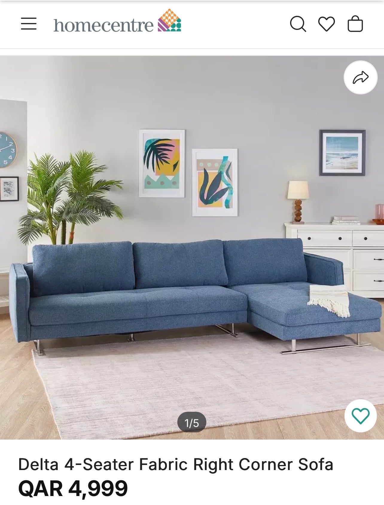 Sofa Bed - Home Centre - Image 8