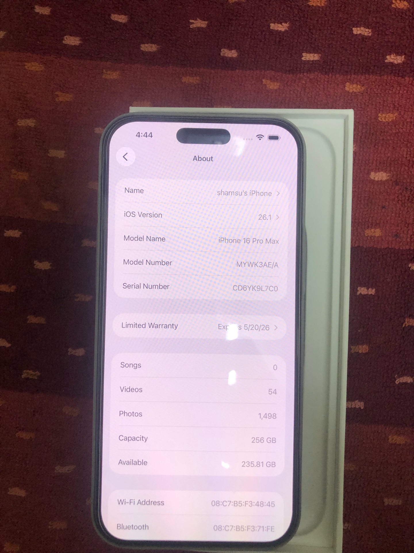 I phone 16 pro max - Image 5