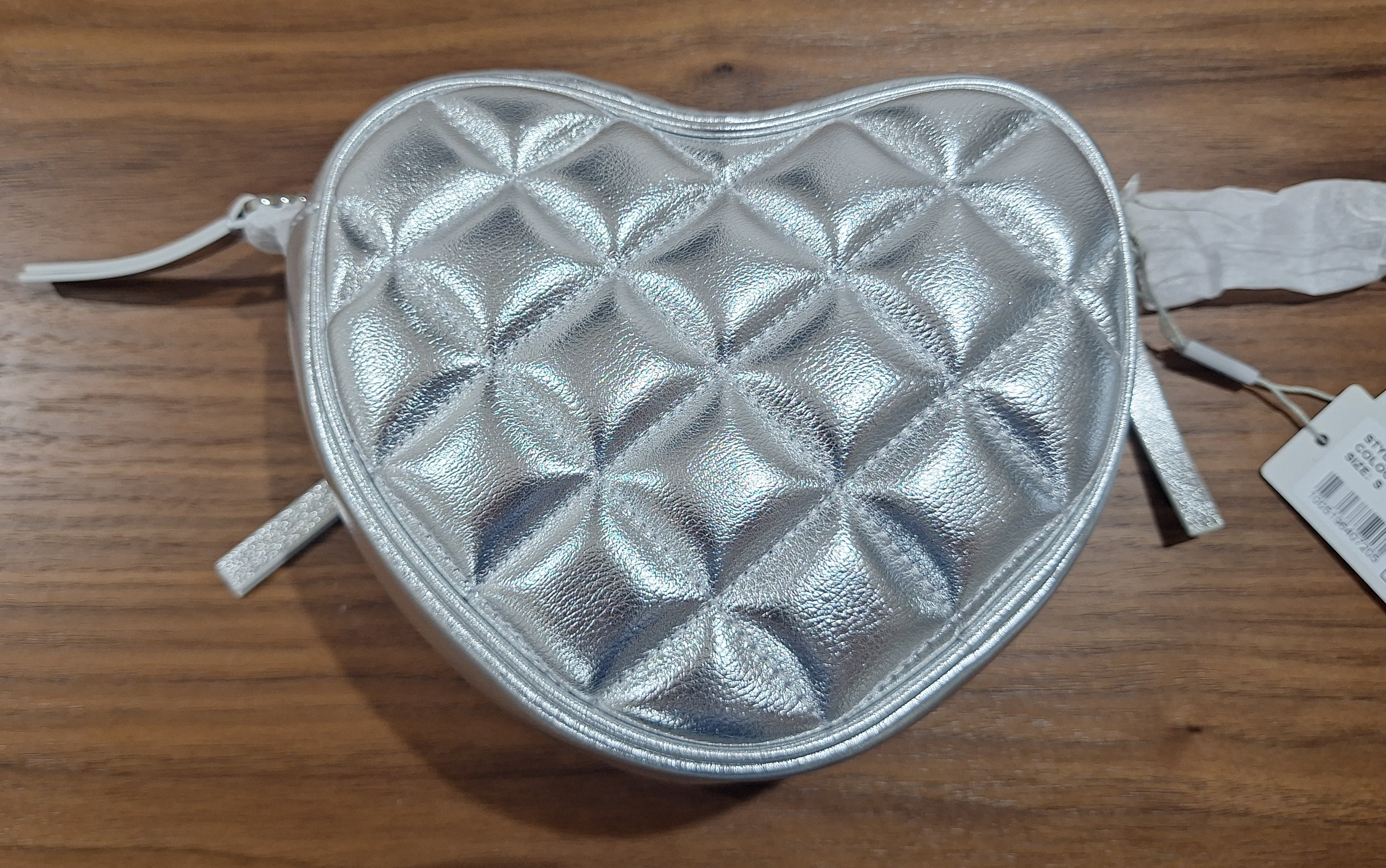 Charles and Keith Silver Heart - Image 2