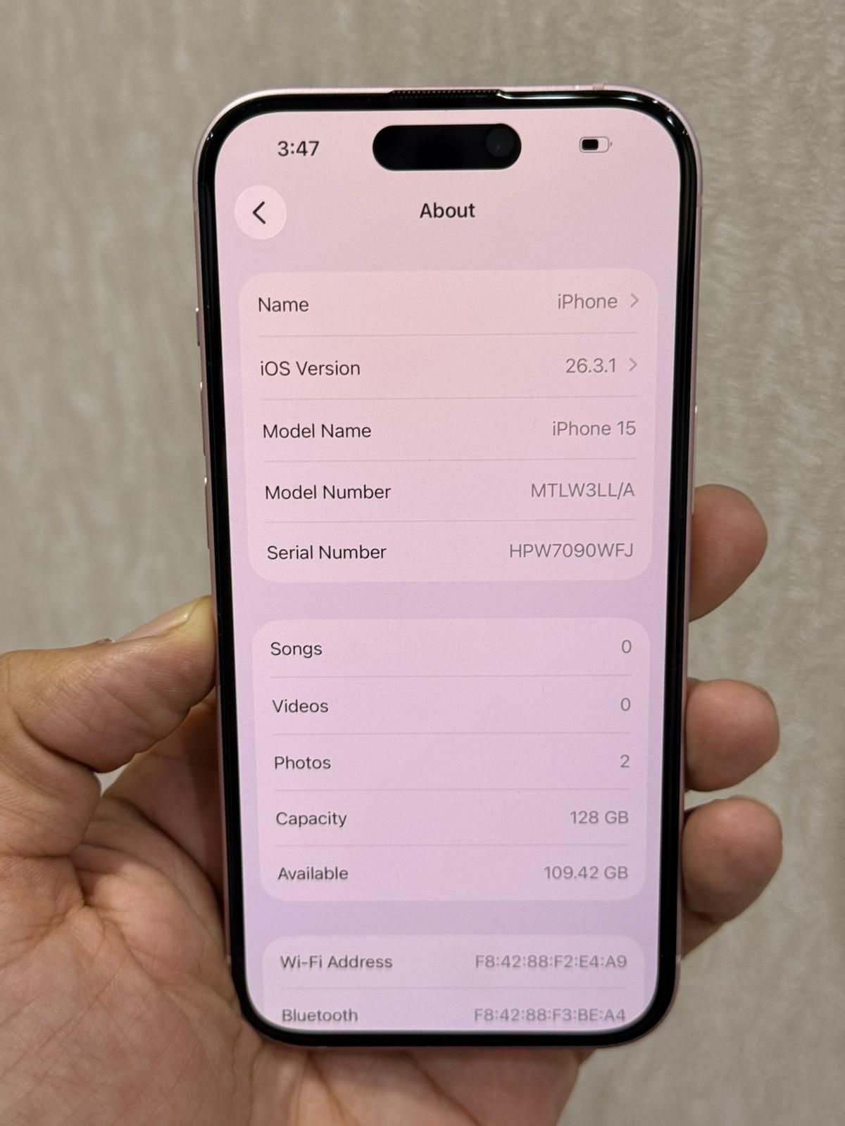 iPhone 15 | 128GB | 94%Battery | Esim - Image 6