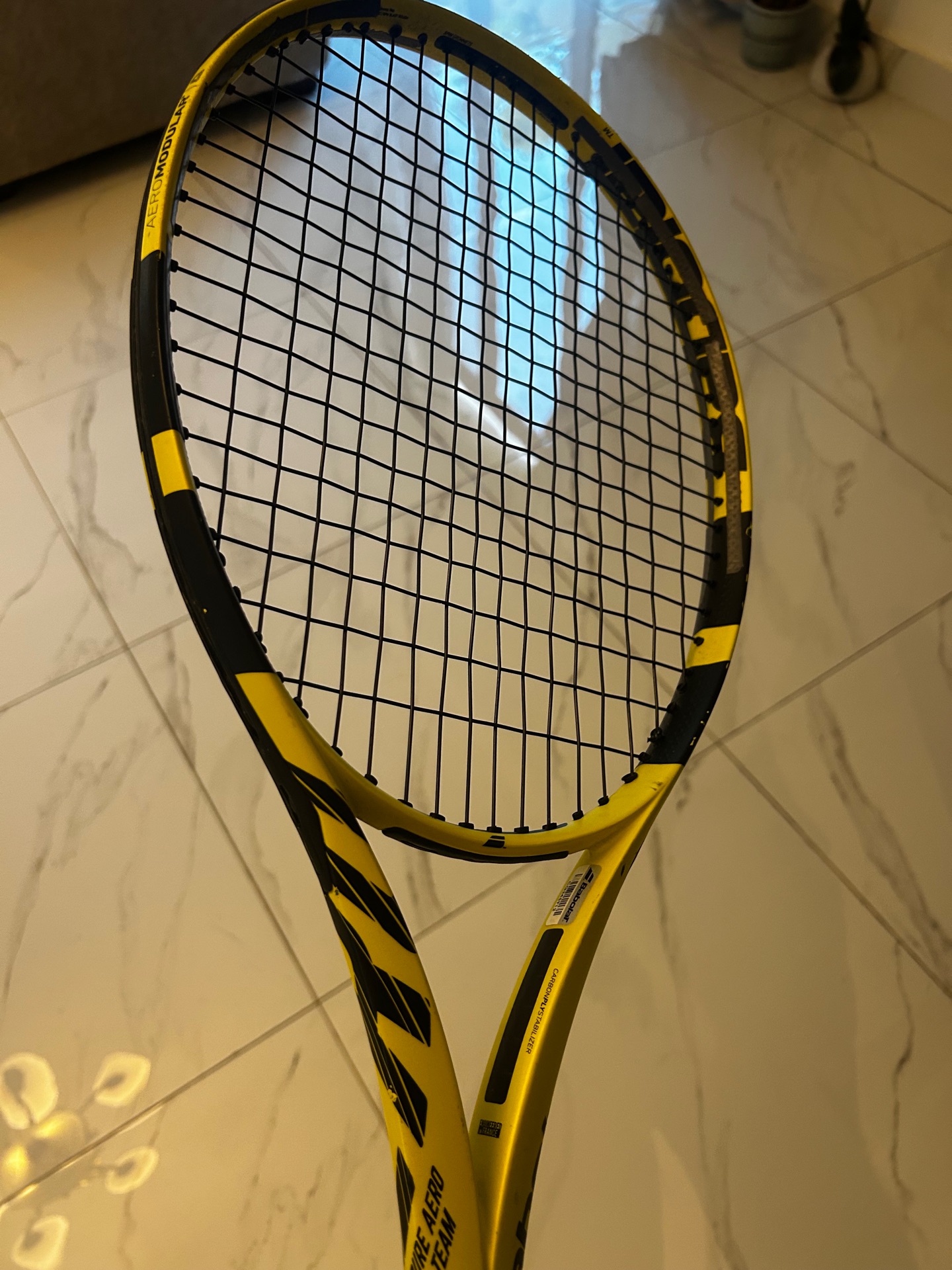 Babolat Pure Aero Team Tennis Raquet 2022 - Image 2