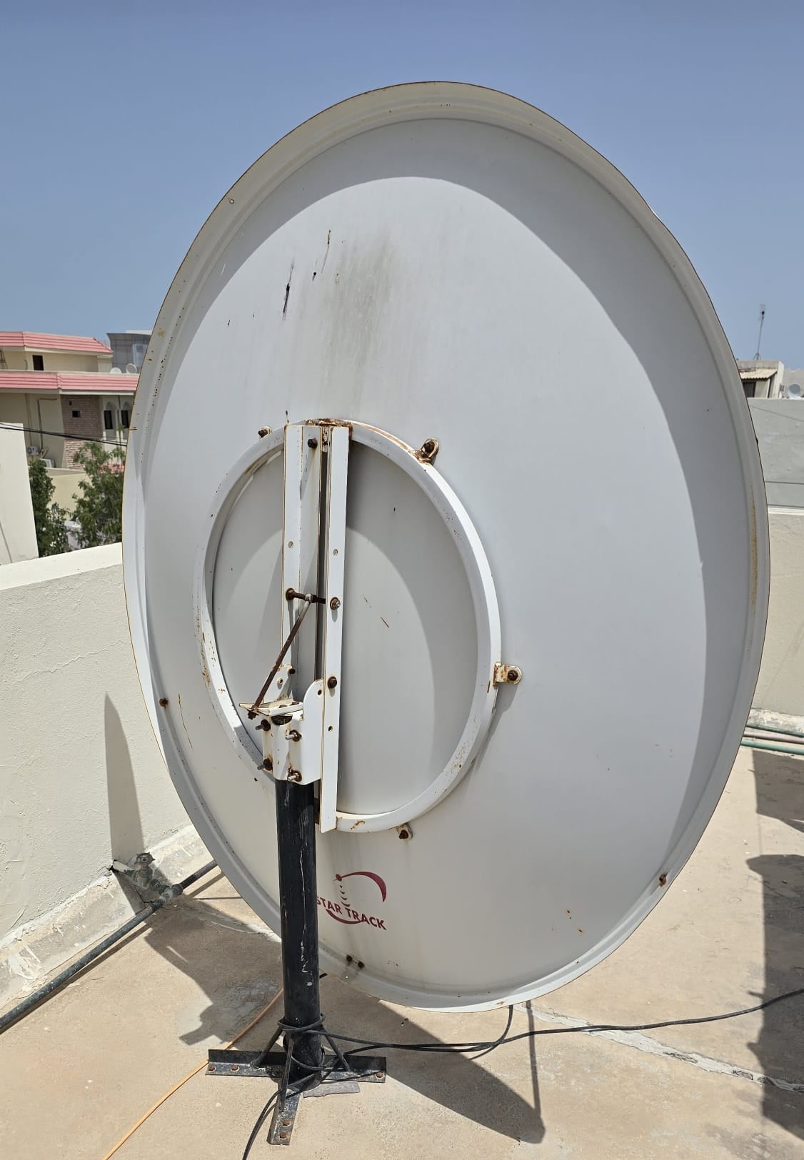 Star Track Satellite Dish Antenna with Airtel HD+ Receiver for QR 150 - Image 1
