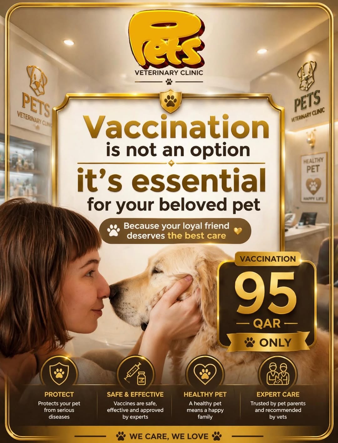 💉 Pet Vaccination — PETS Veterinary Clinic