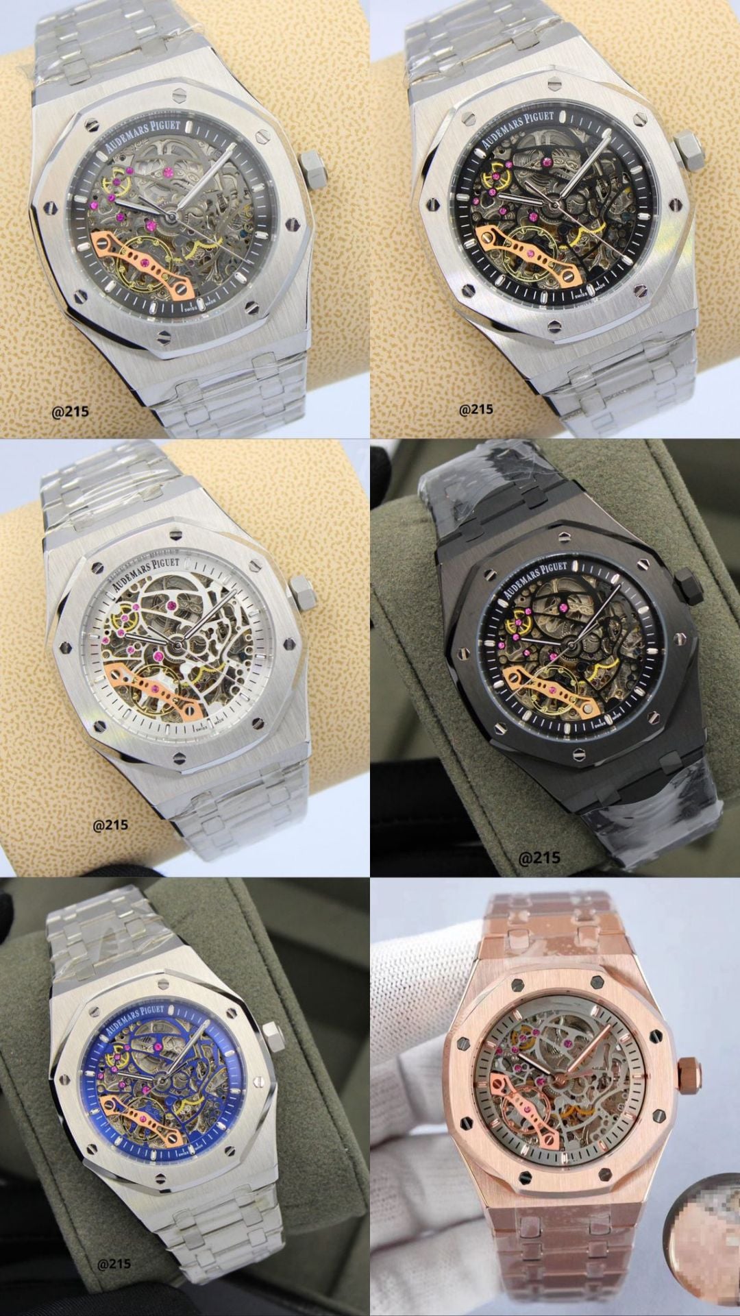 High quality AP watches for sale, brand new high copy, no batteries needed - Image 1