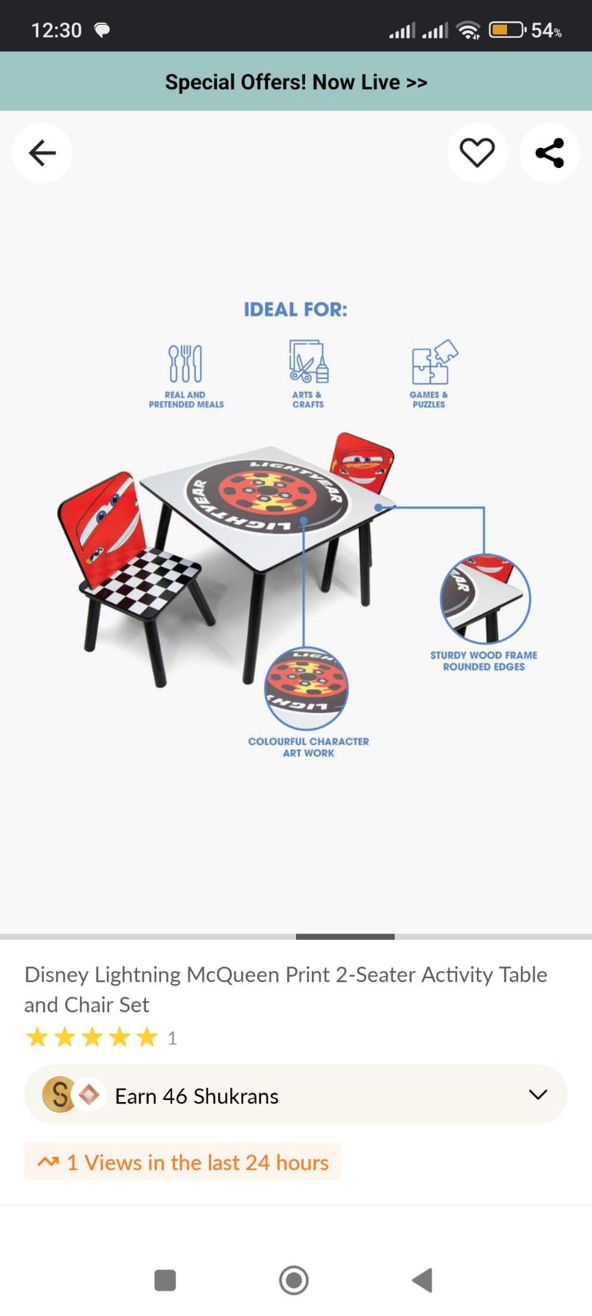 Kids table and chairs - Image 1